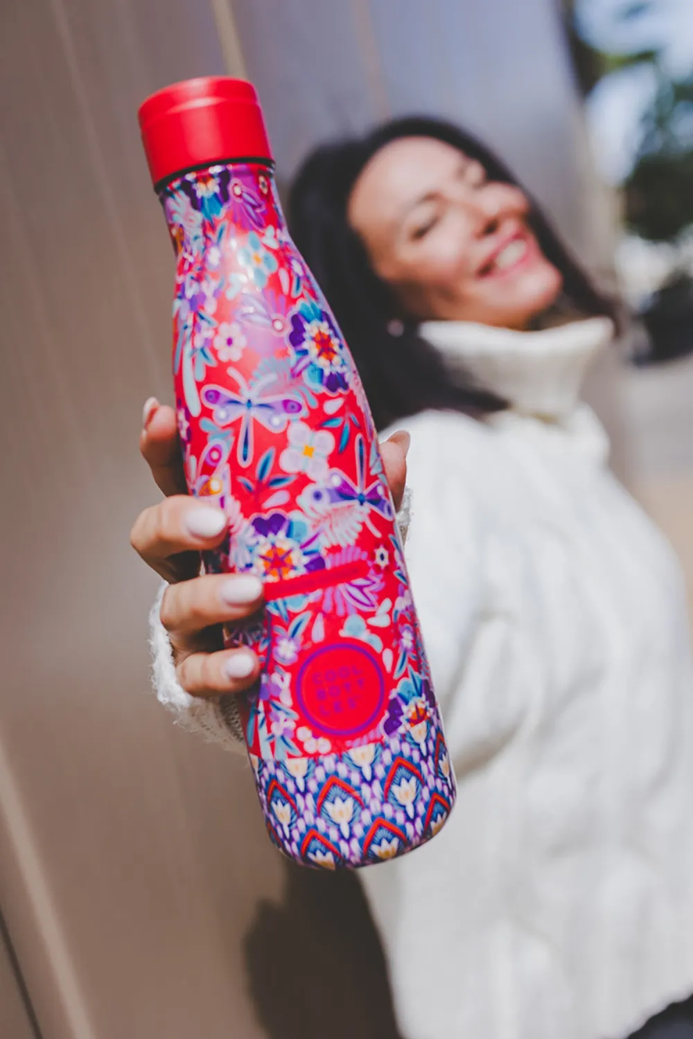 Термос-термобутылка Cool Bottles Catalina Estrada Dragonfly Paradise 500мл CBB50CED