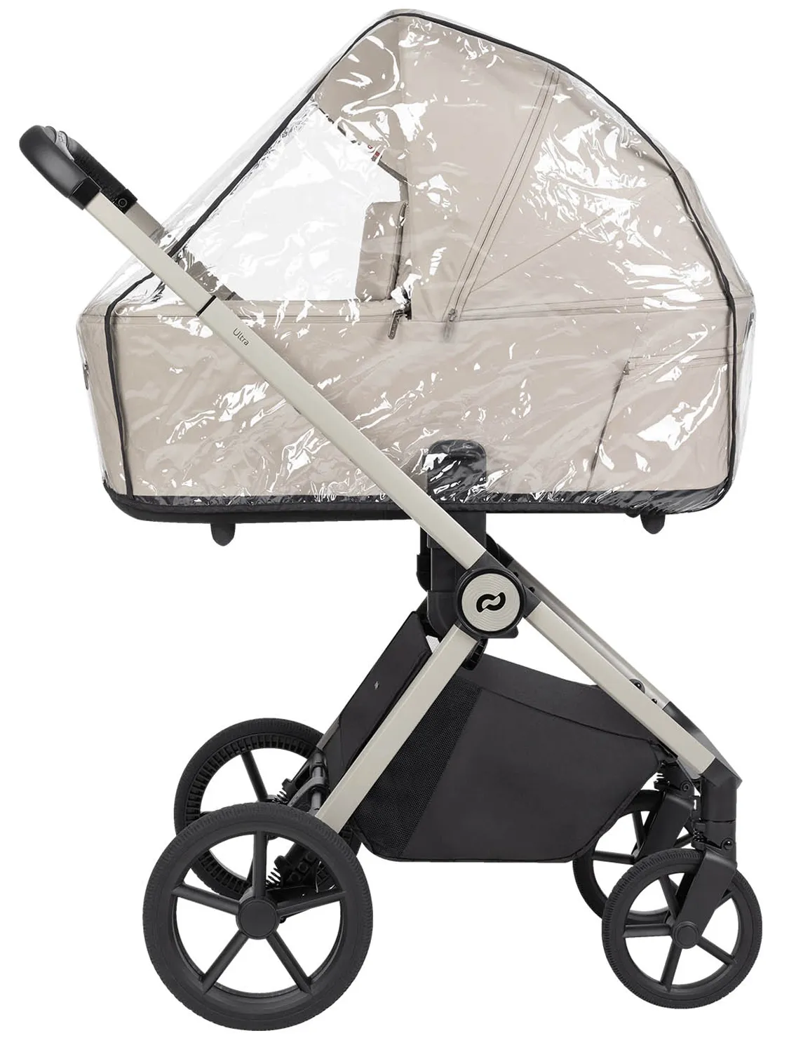 Коляска 2 в 1 CARRELLO Ultra F CRL-6557, бежевый (polar beige). Изображение 9