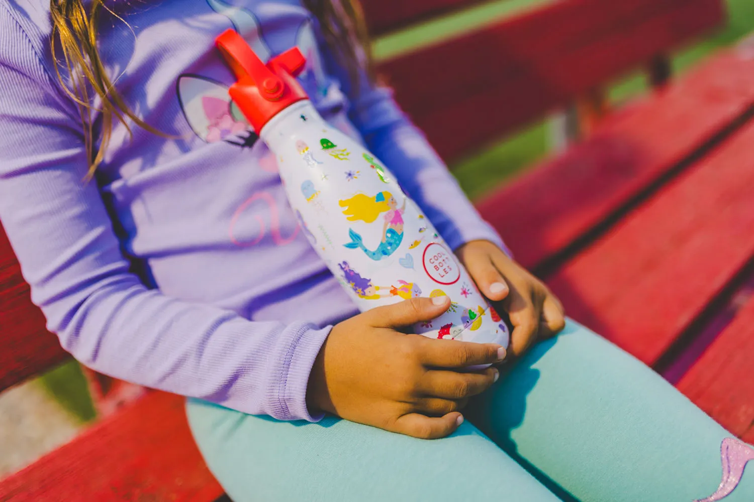 Термос–термобутылка Cool Bottles Kids серия Playland Sweet Mermaids 350 мл