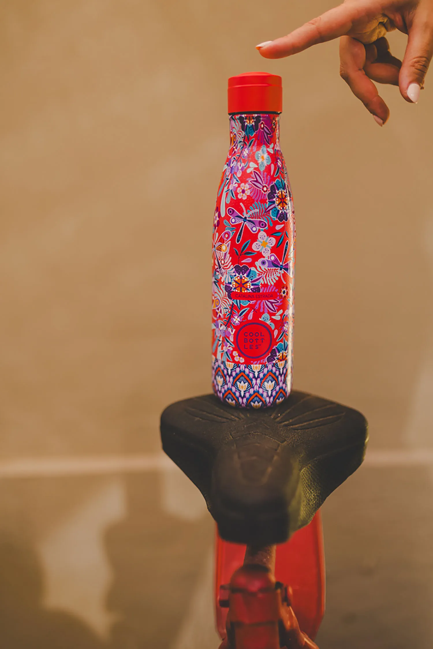 Термос-термобутылка Cool Bottles Catalina Estrada Dragonfly Paradise 500мл CBB50CED