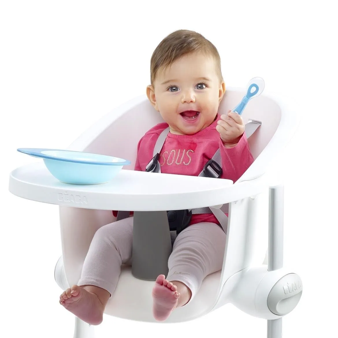 Эргономическая ложка Beaba 2 2ND AGE Silicone Spoon от 8 месяцев в блистере