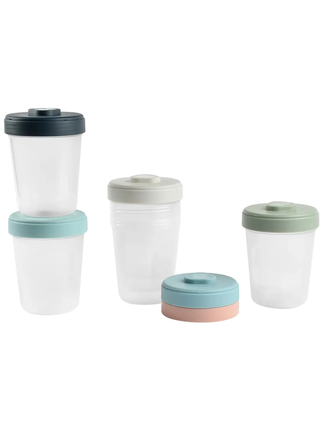 Набор контейнеров Beaba Portions Clip 6х250мл 913499