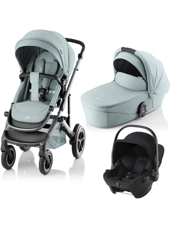 Комплект 3 в 1 Britax Roemer Smile 5Z Style Carbon Black + BS CORE Space Black. Изображение 20