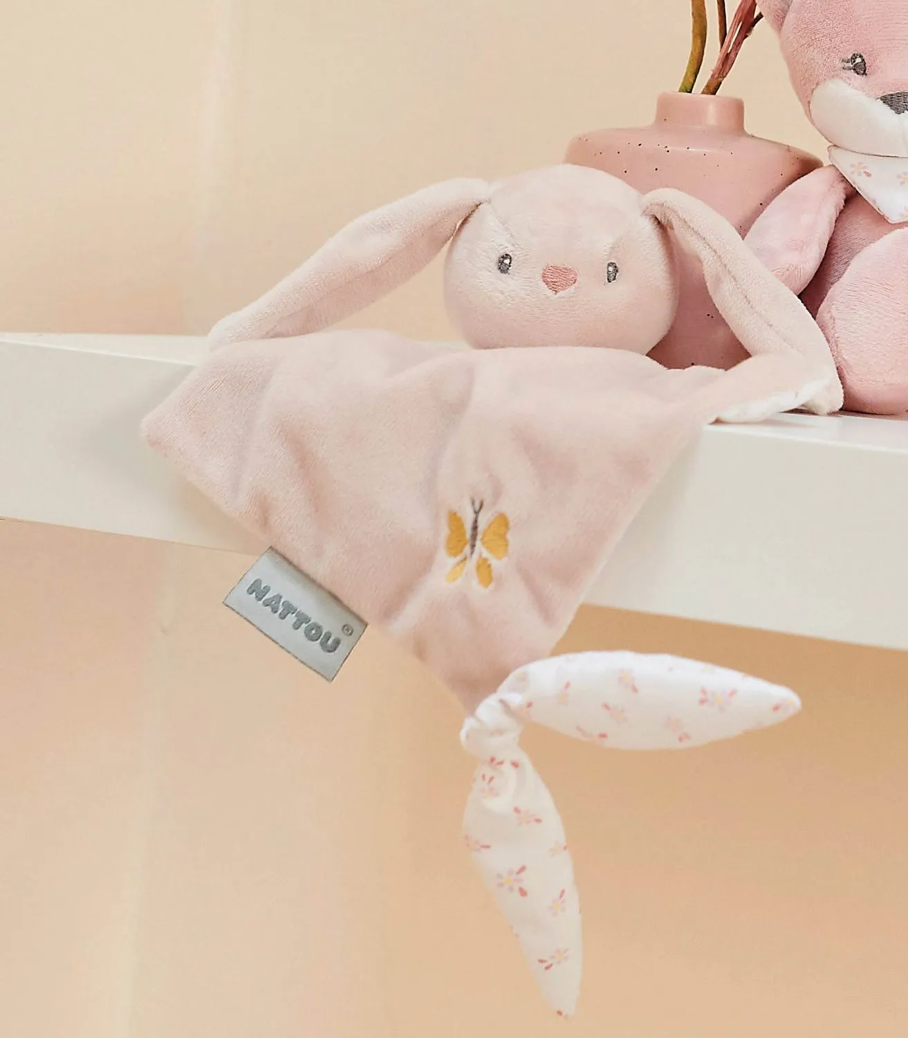 Игрушка мягкая Nattou Doudou малая ALICE & POMME Кролик 485081