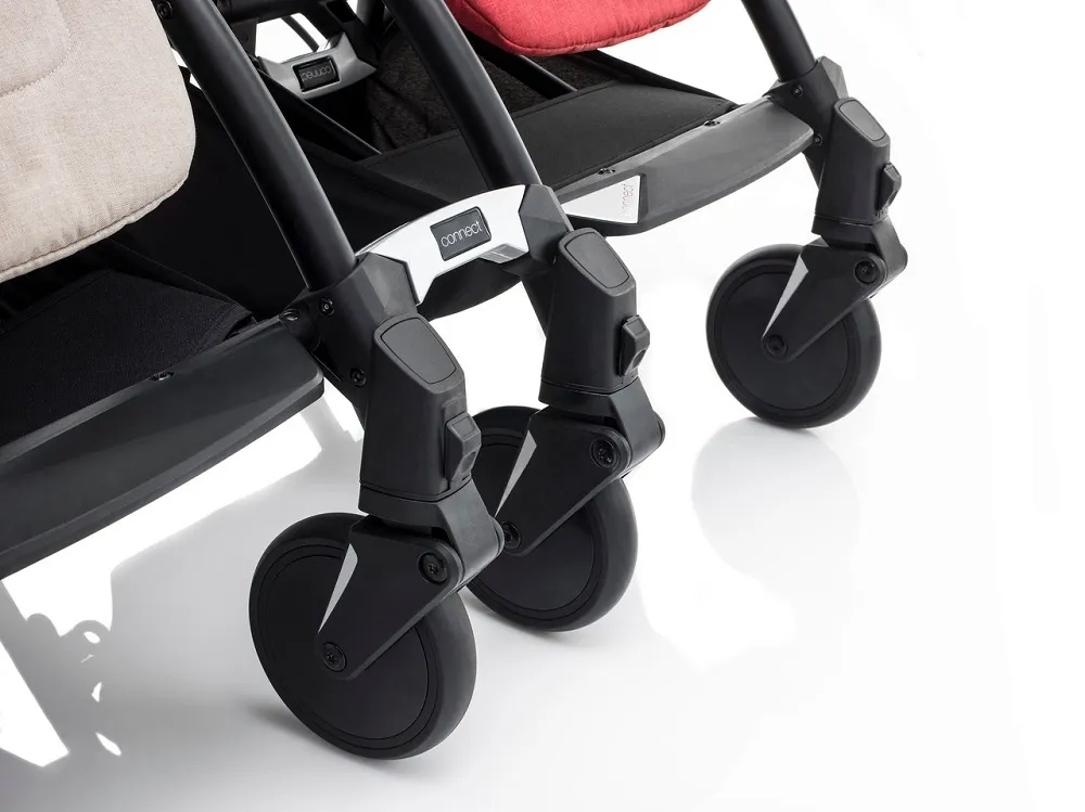 Коляска прогулочная для двойни Bumprider Connect 3