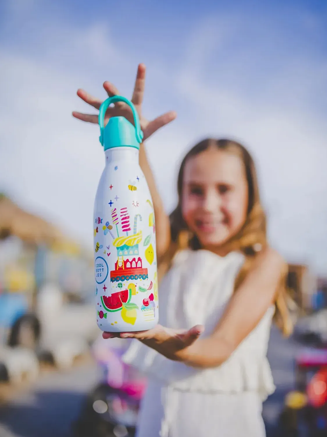 Термос–термобутылка Cool Bottles Kids серия Fantasy Candy Land 350 мл