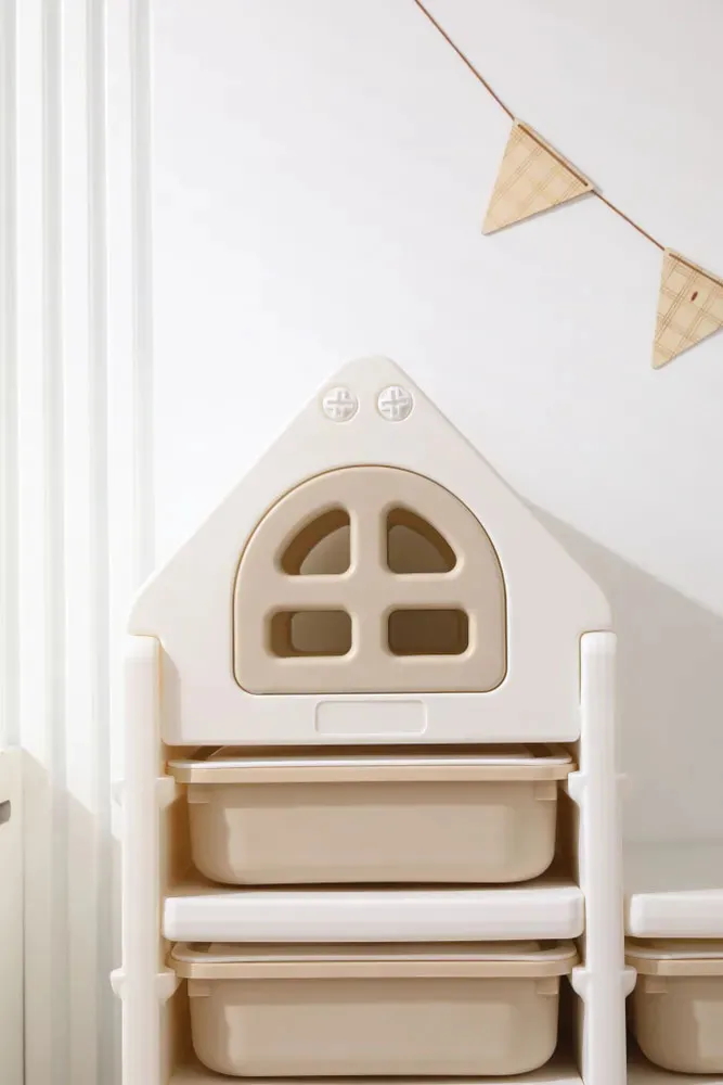 Стеллаж UNIX Kids для игрушек (9 ящиков)