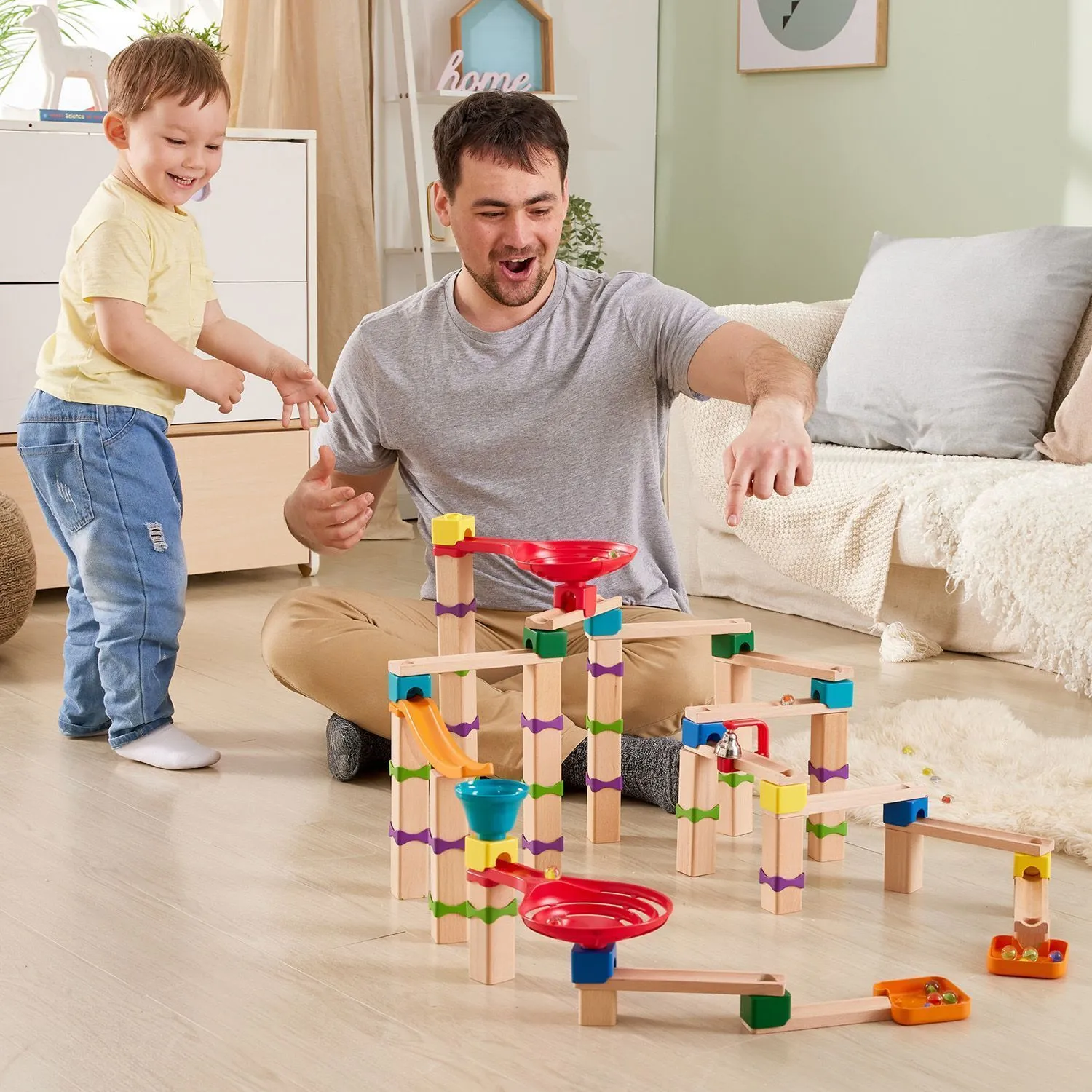 Игровой набор Hape «Каскад шариков» E1100_HP