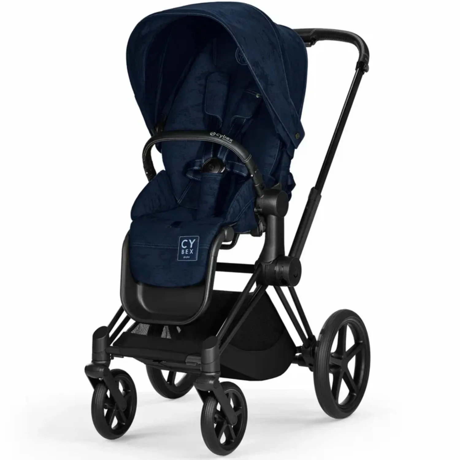 Коляска 2 в 1 Cybex PRIAM IV FE Rebellious Luxury /Matt Black