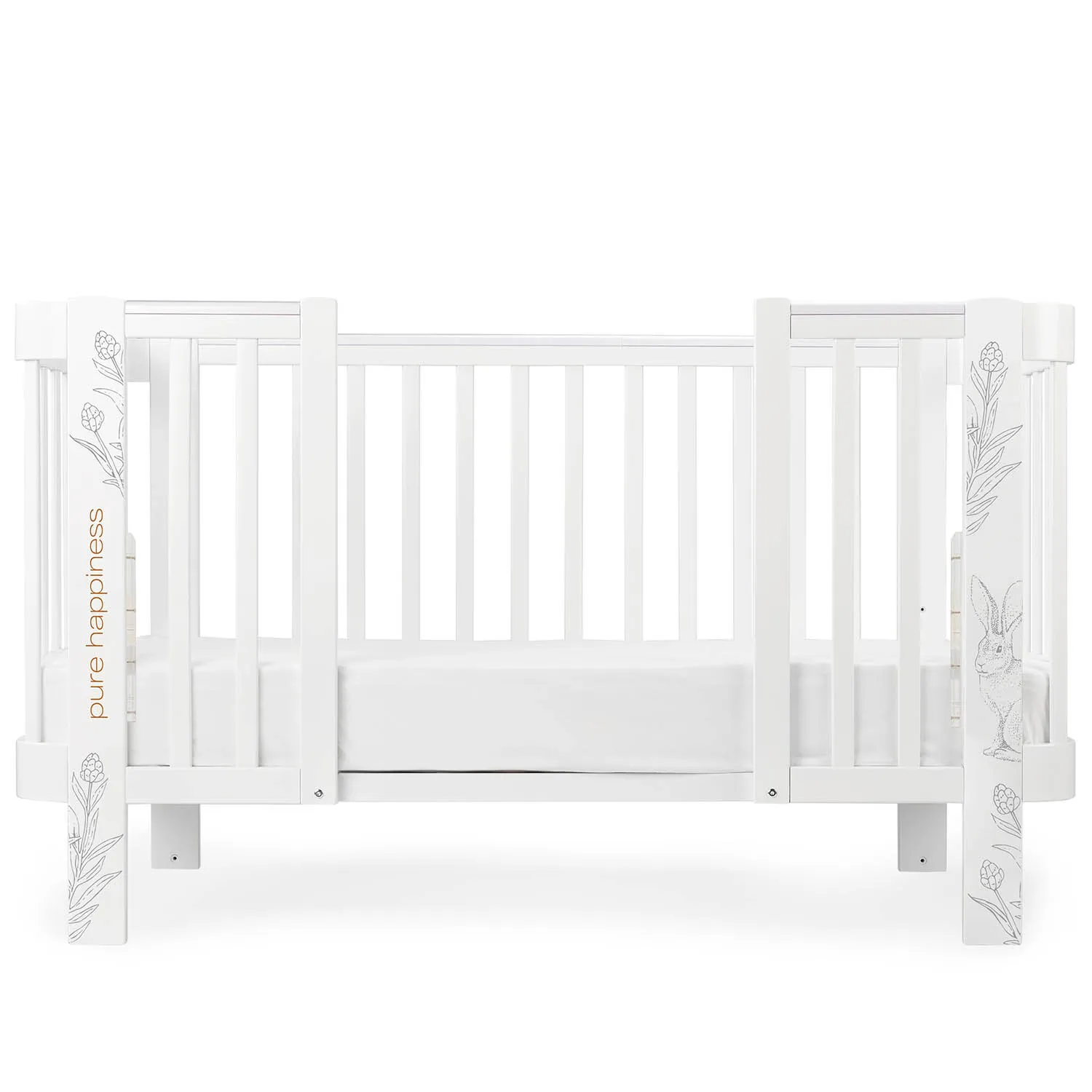 Кроватка-трансформер Happy Baby MOMMY LOVE white 95026 Витрина