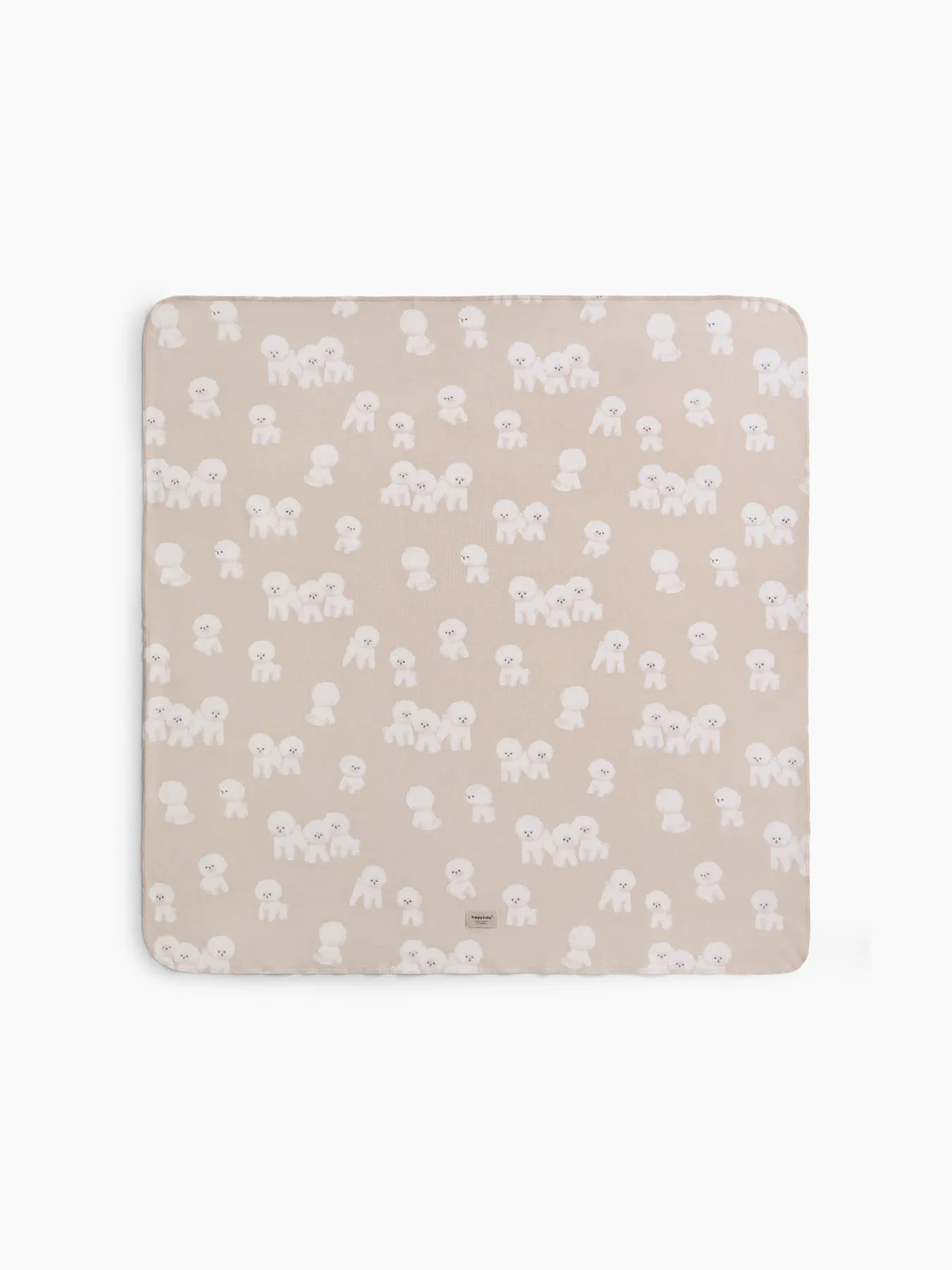 Набор пеленок Happy Baby детских 90x90 см 2 шт молочный (milky) 87589. Изображение 3