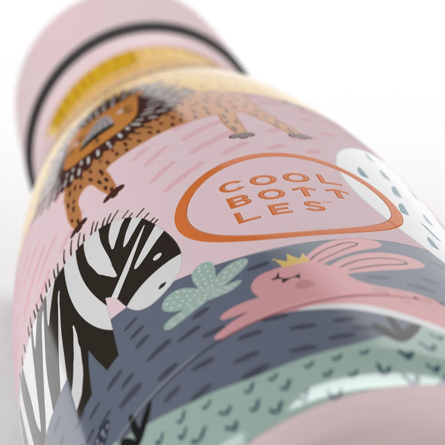 Термос–термобутылка Cool Bottles Kids серия Animals Savannah Kingdom 260мл