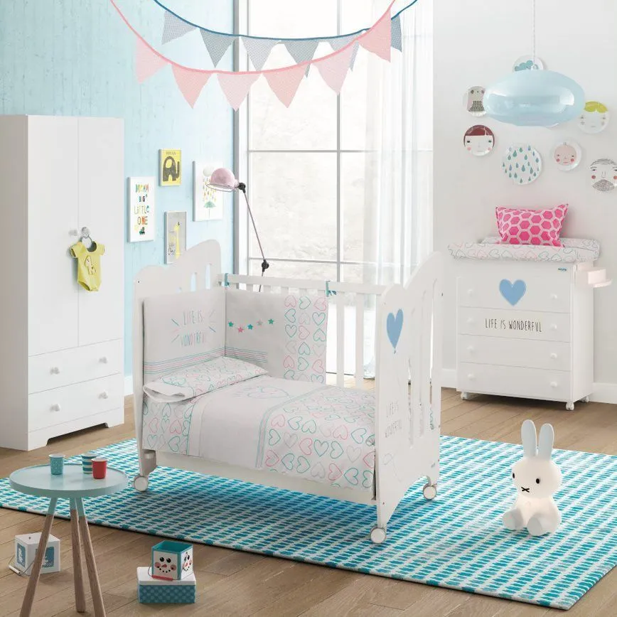 Бортики и покрывало 120х60 Micuna Wonderful TX-1650