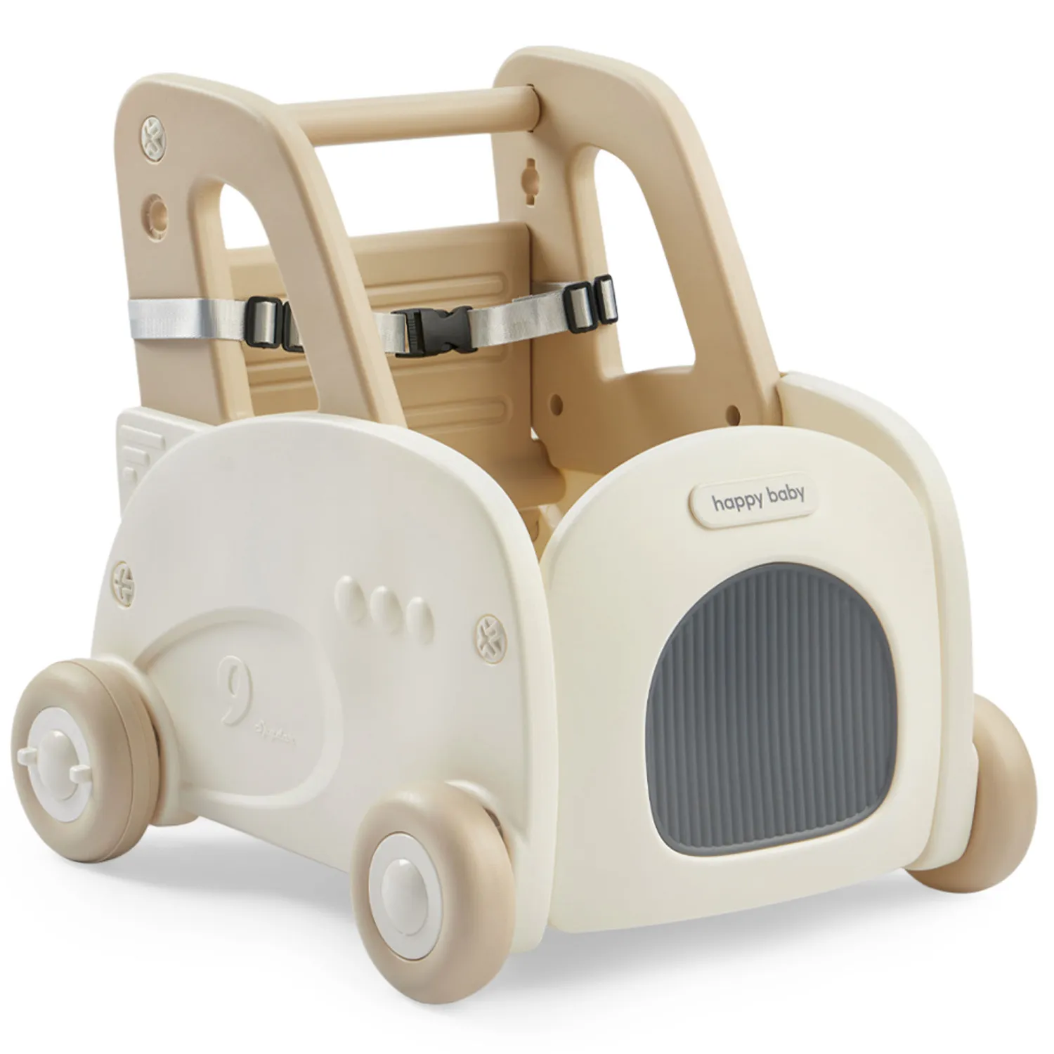 Игрушка-каталка Happy Baby VROOMY «ВРУМИ» milky 331958