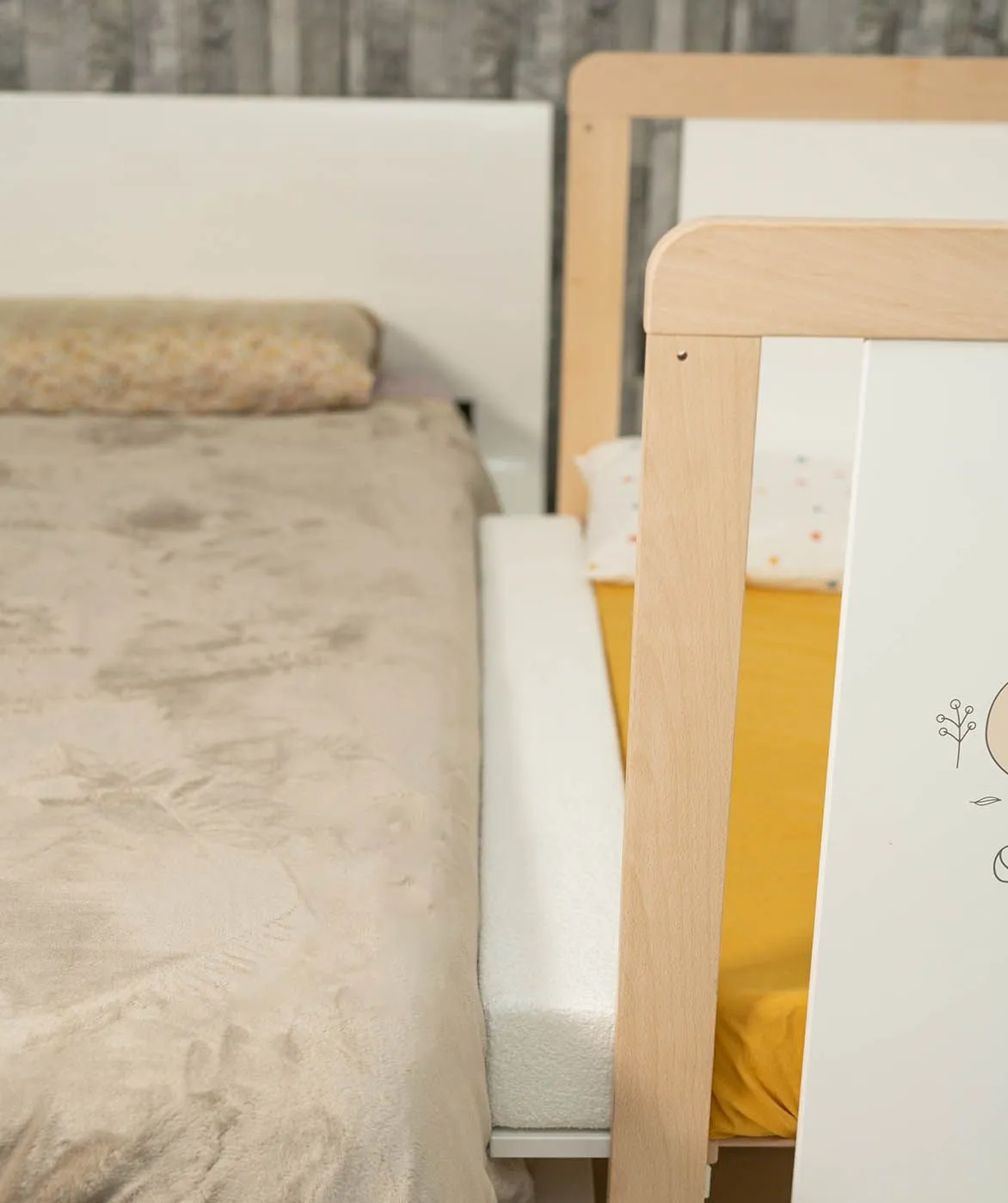 Дополнительная опция Micuna Cosleeping для крепления к родительской кровати с соединительной планкой CP-2007