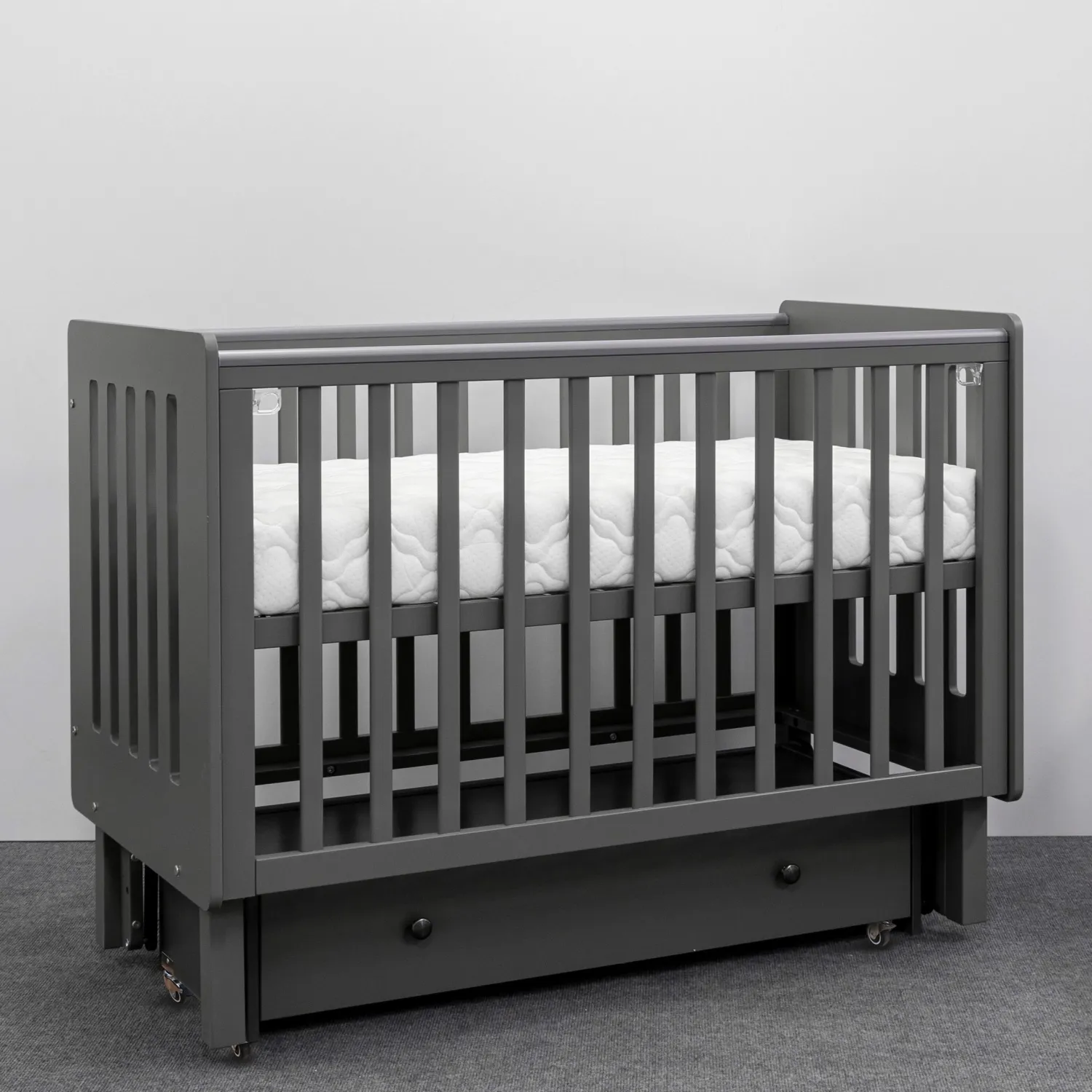 Кровать ANTEMI Mari 120х60 НИК 14 + ящик-маятник