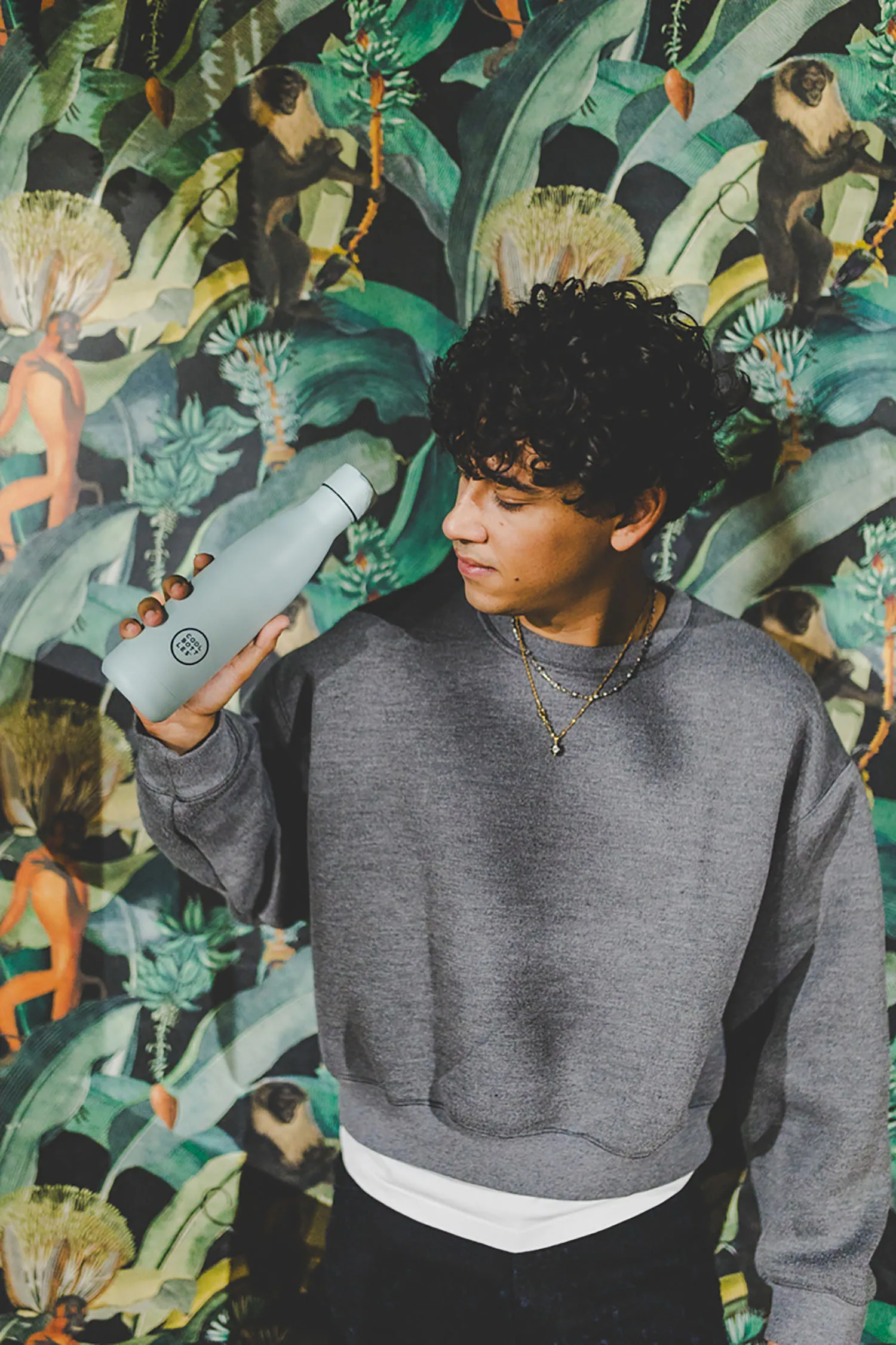 Термос-термобутылка Cool Bottles Pastel Grey 350 мл CB350PAY