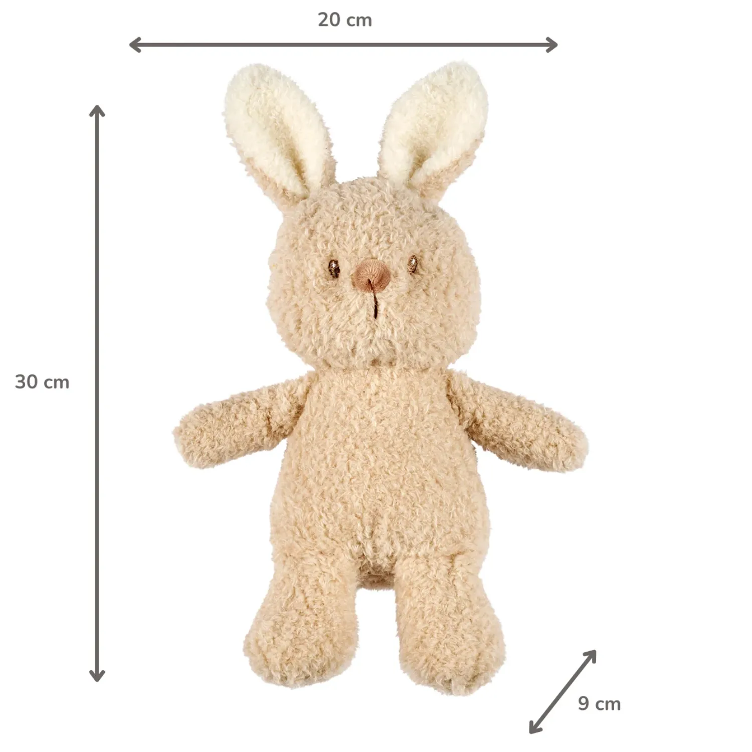 Игрушка мягкая Nattou Soft toy TEDDY Кролик 856331