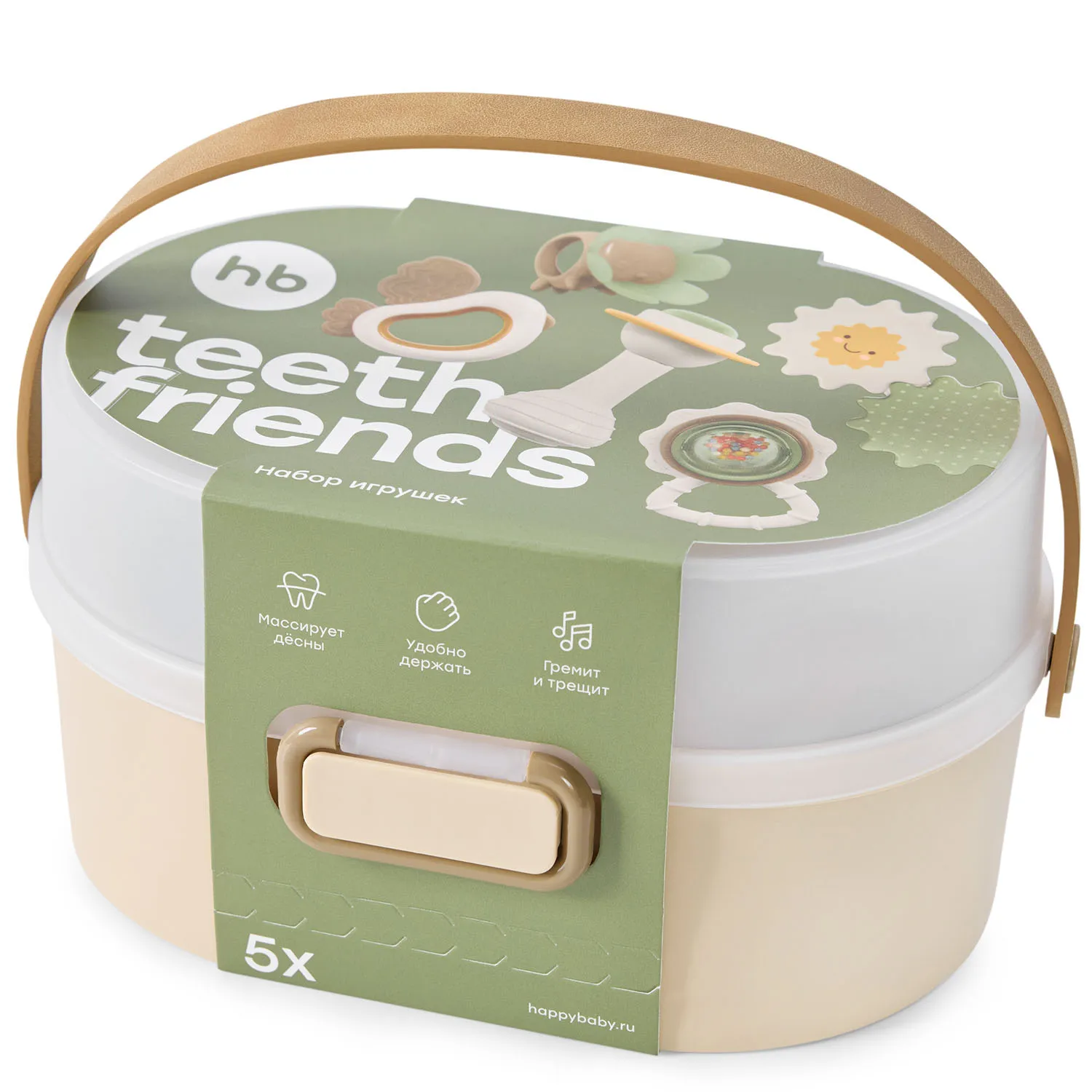 Набор игрушек Happy Baby TEETH FRIENDS «ТИС ФРЕНДС» 331988