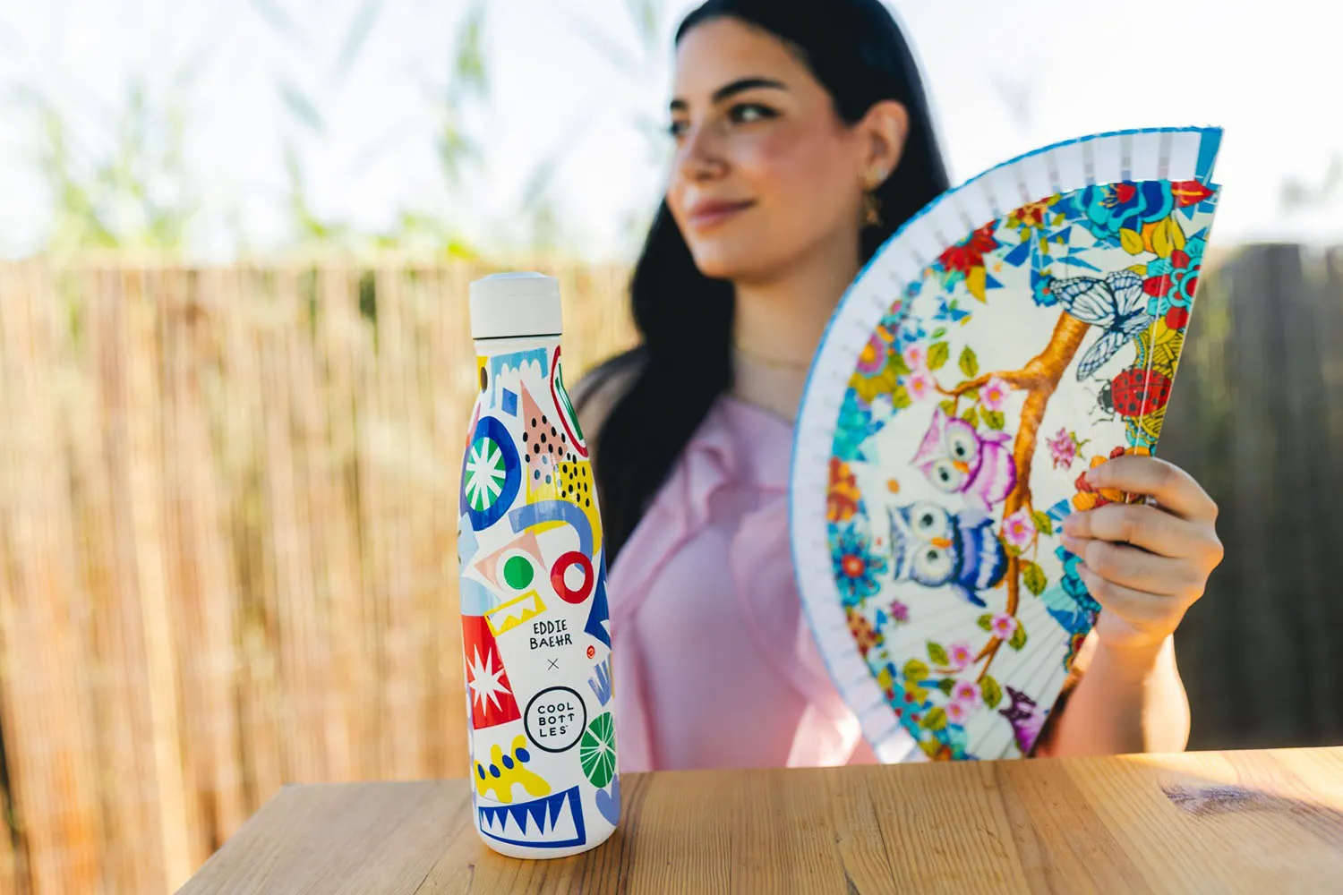 Термос-термобутылка Cool Bottles Eddie Baehr Electric Garden 500 мл