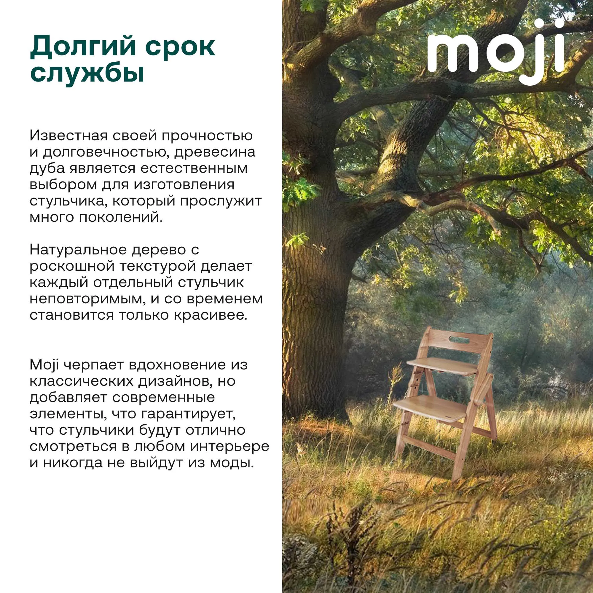 Растущий стульчик для кормления Moji by ABC-Design Yippy Trunk