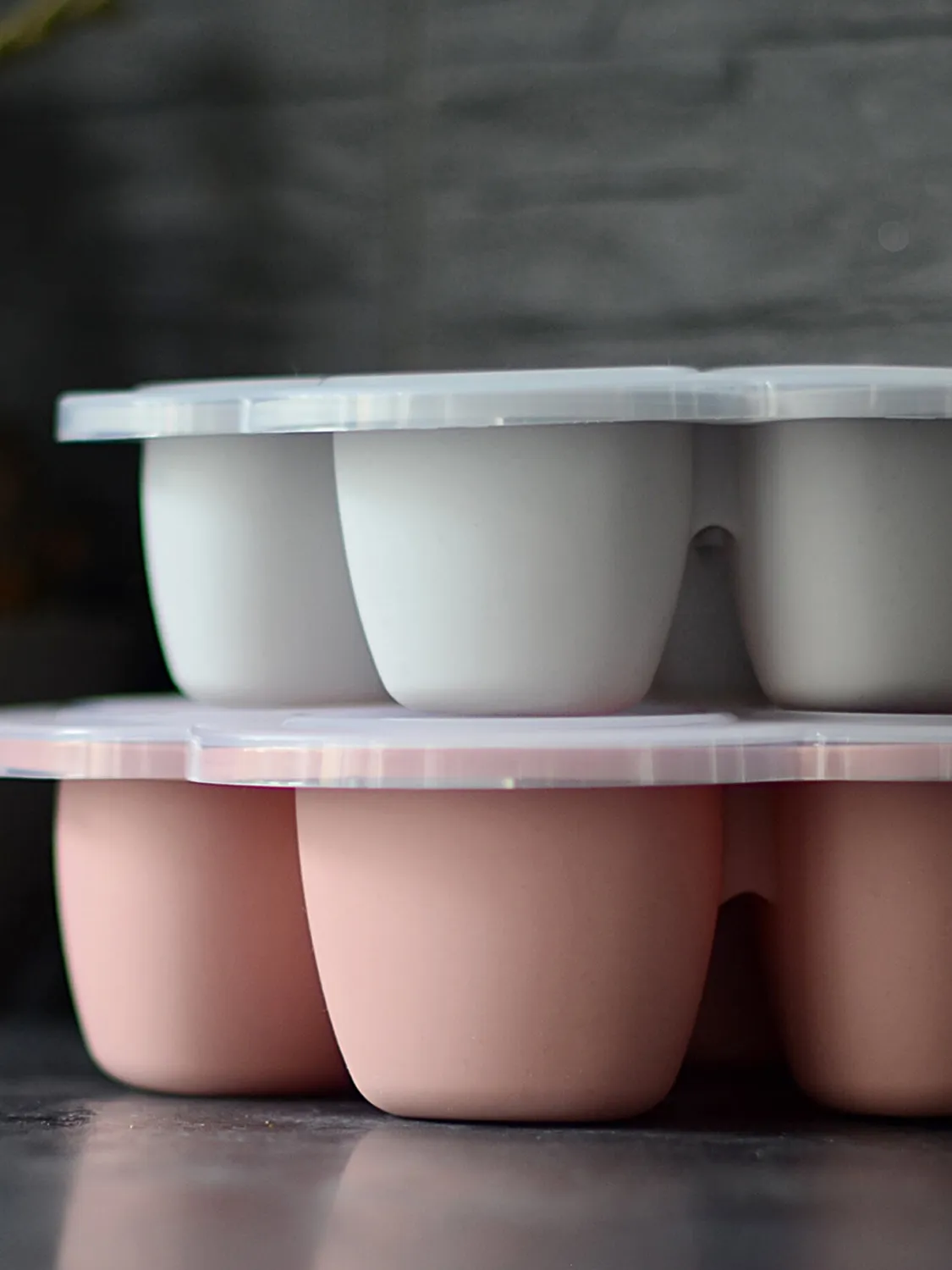 Контейнер Beaba силиконовый для заморозки Multiportions 6*90ML