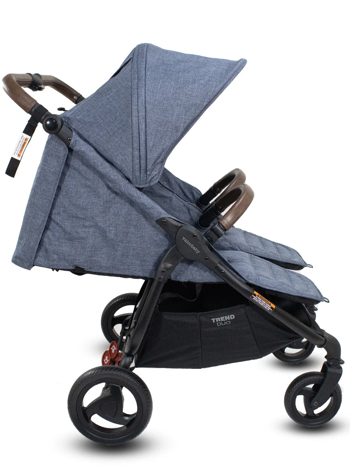 Коляска для двойни 2 в 1 Valco Baby Snap Duo Trend + накидки на ножки