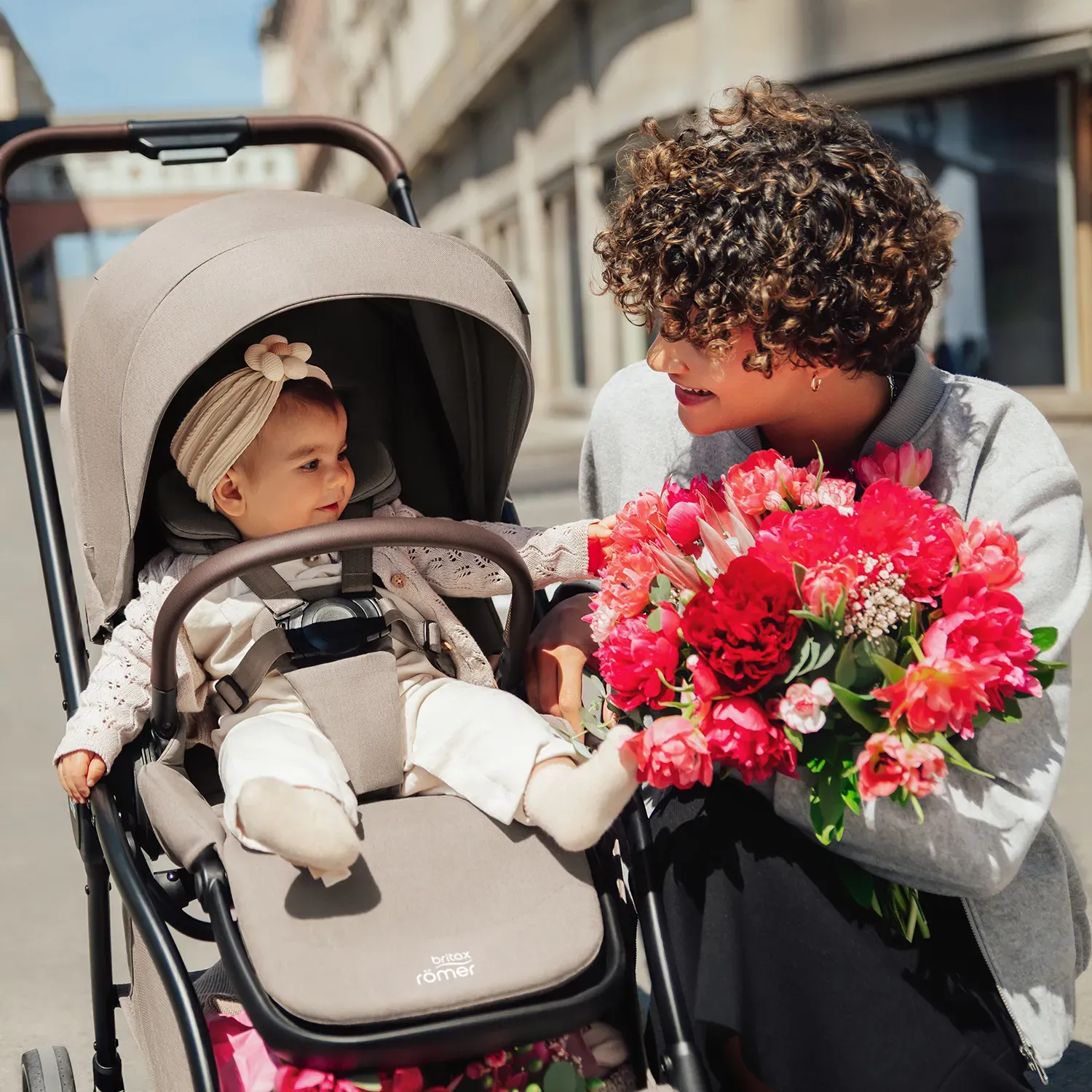 Дождевик на прогулочный блок коляски Britax Roemer RIO