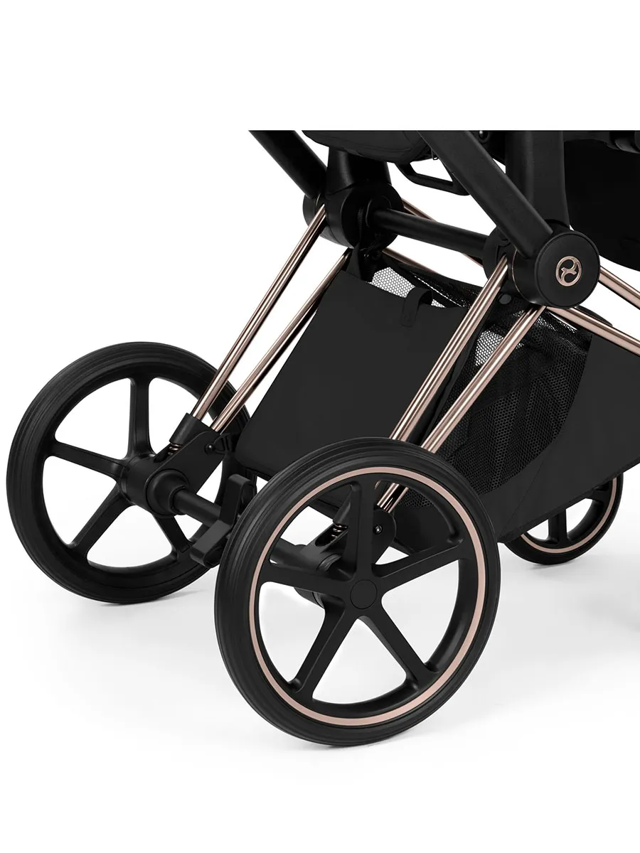 Коляска 2 в 1 Cybex Priam (5) Style шасси Rosegold