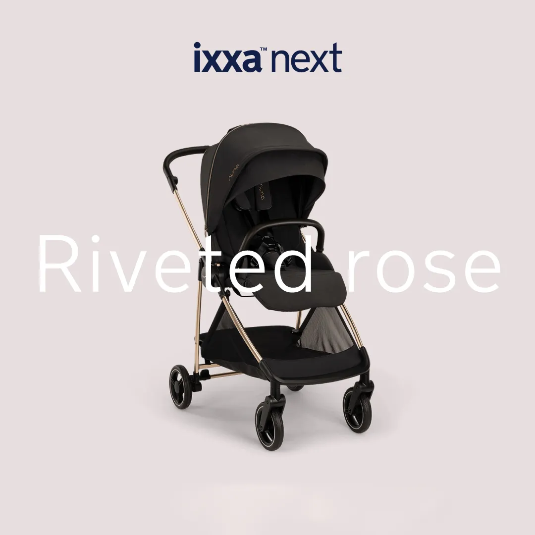 Коляска прогулочная Nuna IXXA NEXT Riveted Rose