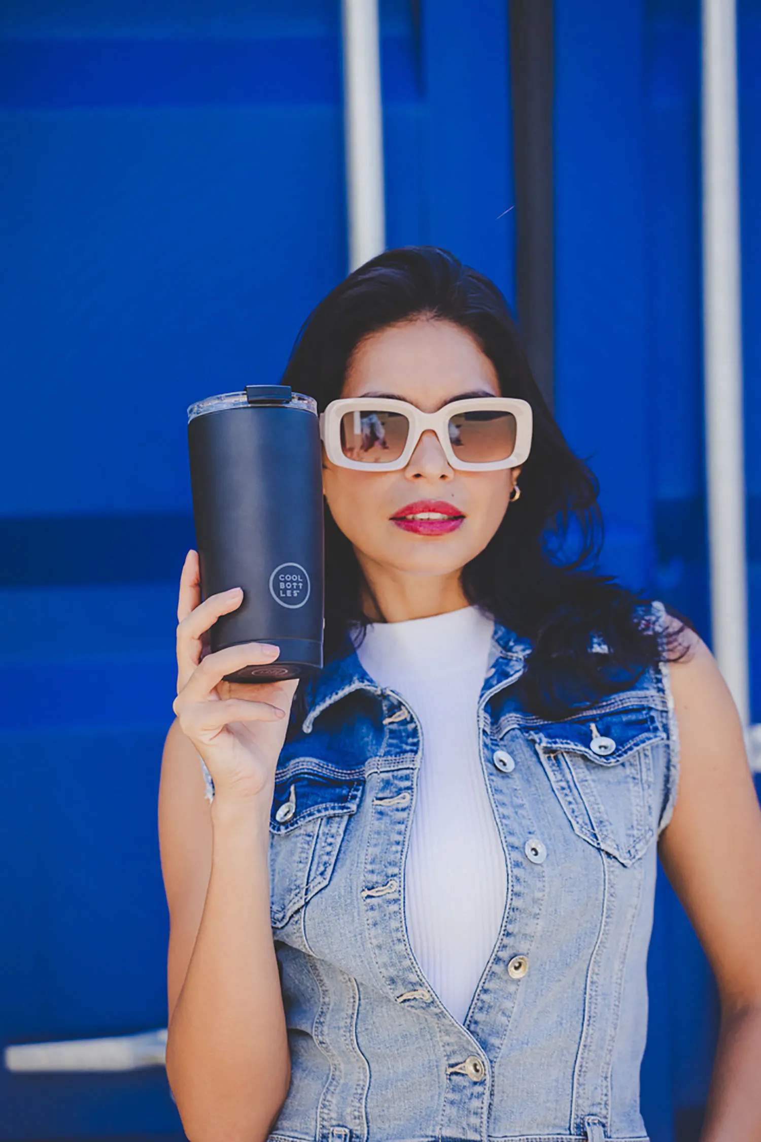 Термокружка Cool Bottles Tumbler Mono Black 550 мл CBT55MOB