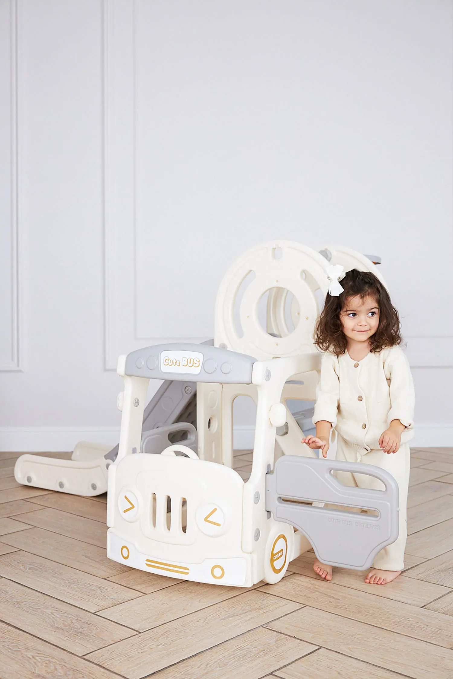 Комплекс игровой с горкой UNIX Kids Super Bus