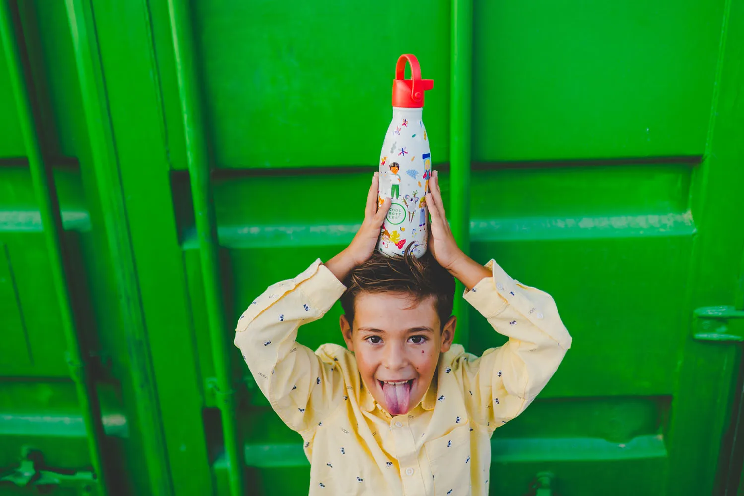 Термос–термобутылка Cool Bottles Kids серия Playland Curious Explorers 350 мл CBBK35CE