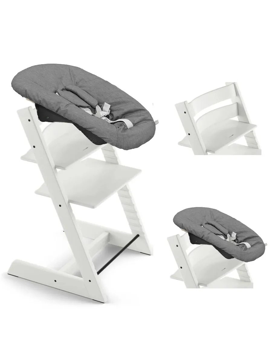 Стульчик растущий для новорожденных Stokke Tripp Trapp бук с сиденьем Newborn