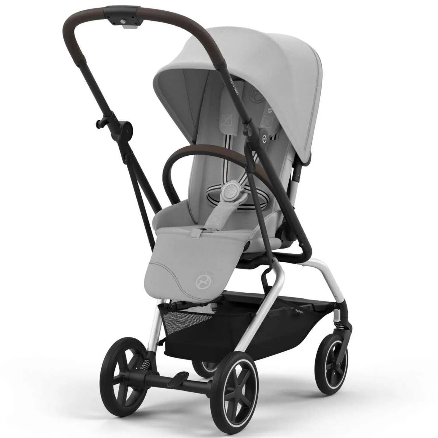 Коляска прогулочная Cybex Eezy S Twist+ 2 с дождевиком и бампером