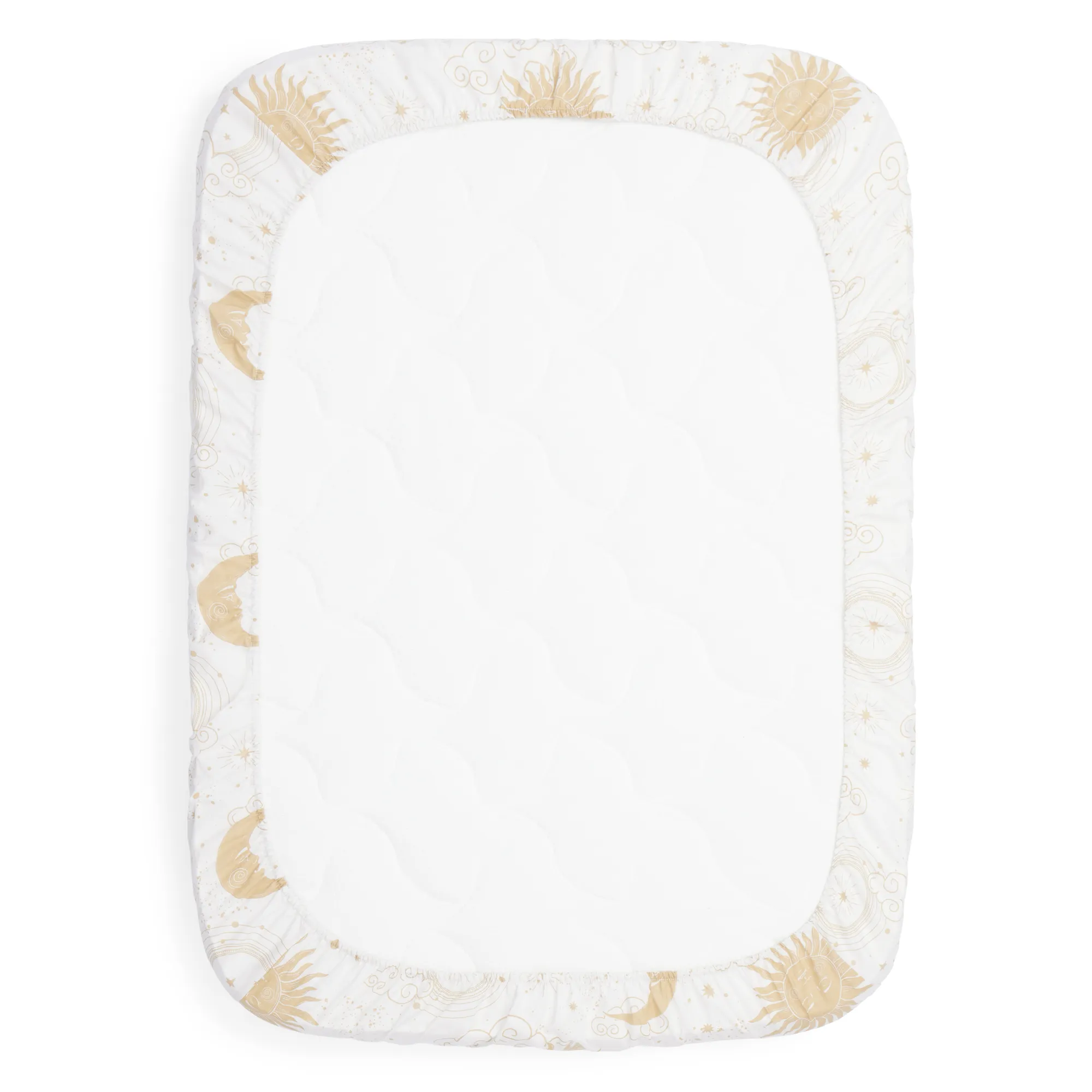 Простыня Happy Baby на резинке 100х70 см 87546 поплин