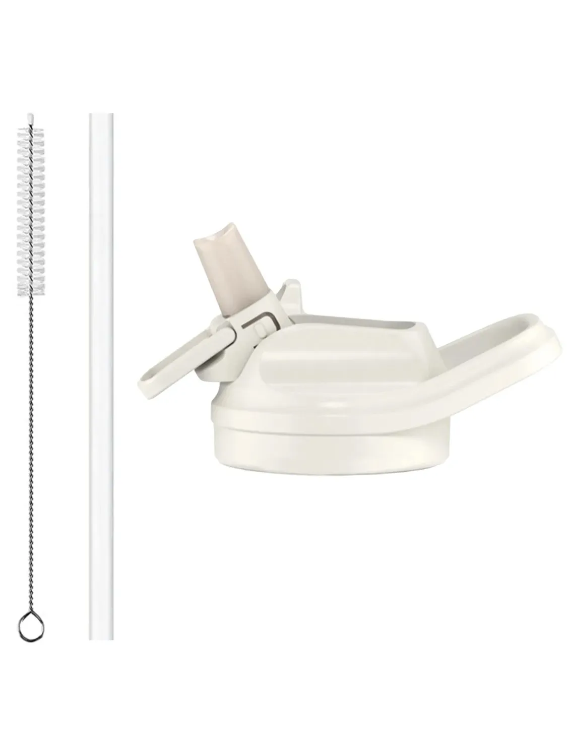 Крышка Cool Bottles Kiddie Cap с ёршиком и трубочкой