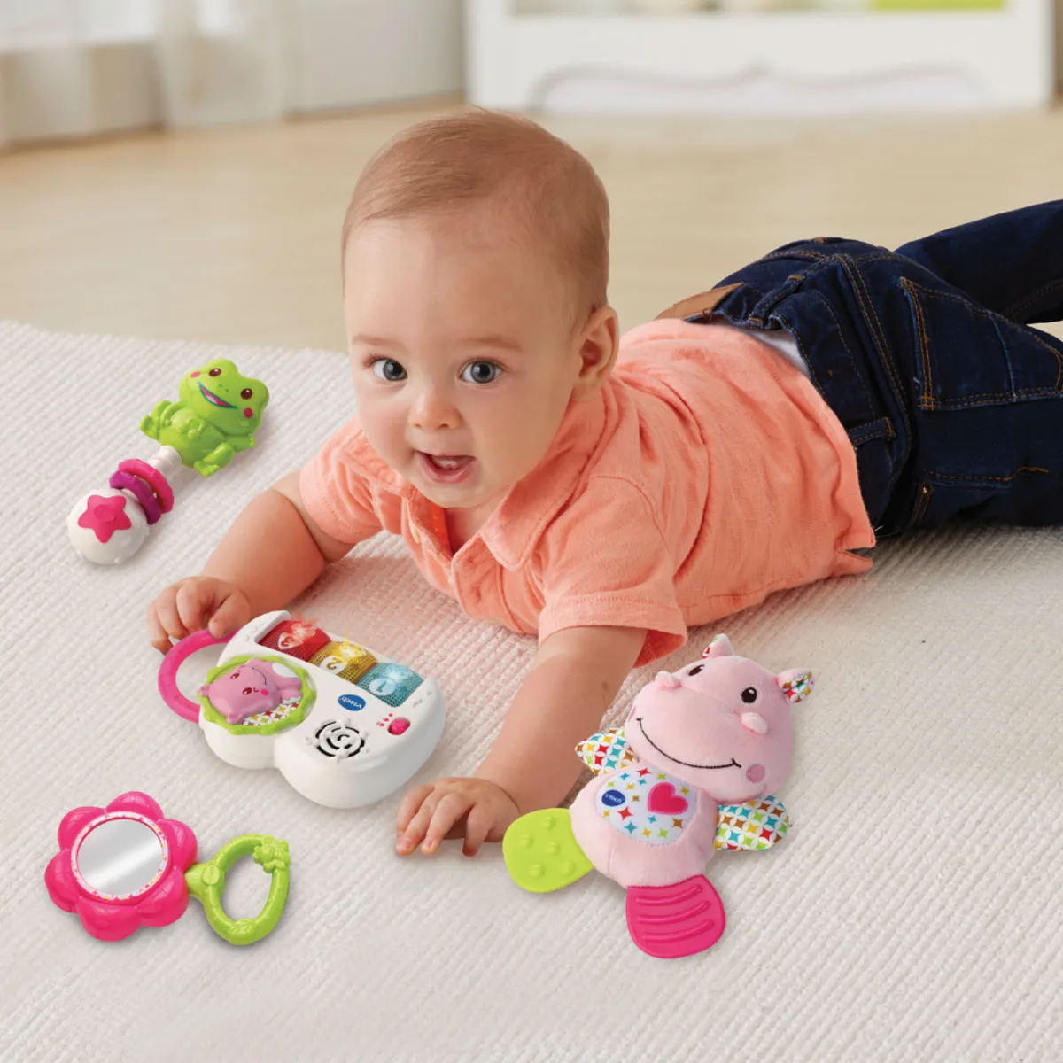 Первый подарочный набор VTech, розовый 0+ 80-522056