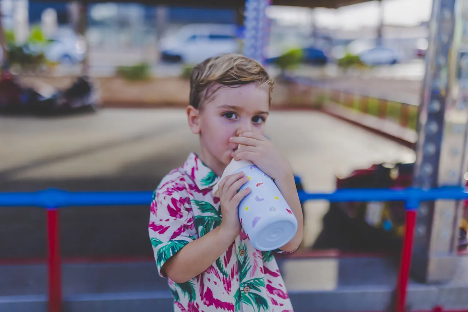 Термос-термобутылка Cool Bottles Kiddie Rainbow Clouds 350 мл