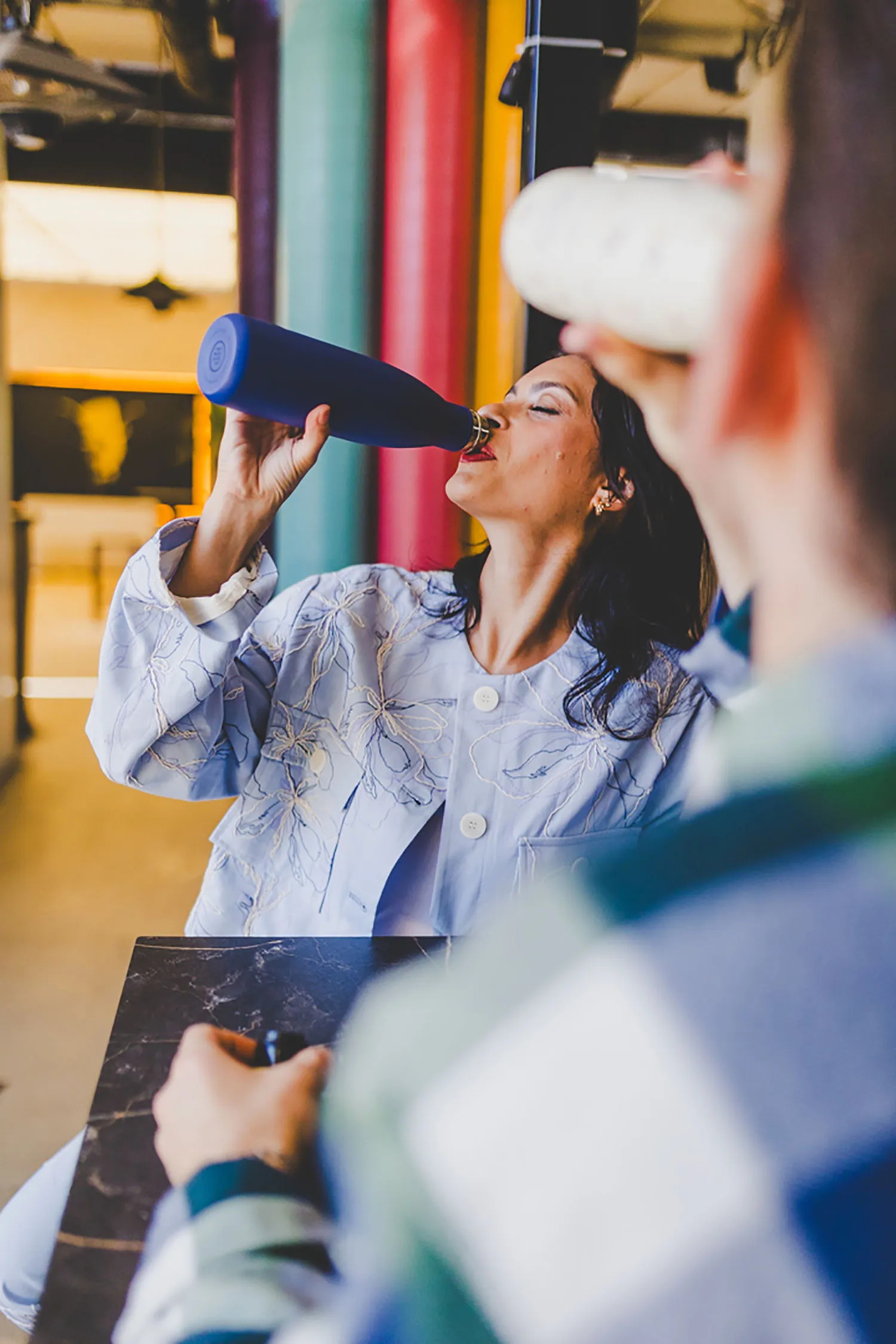 Термос-термобутылка Cool Bottles Vivid Blue 350 мл CB350VIB