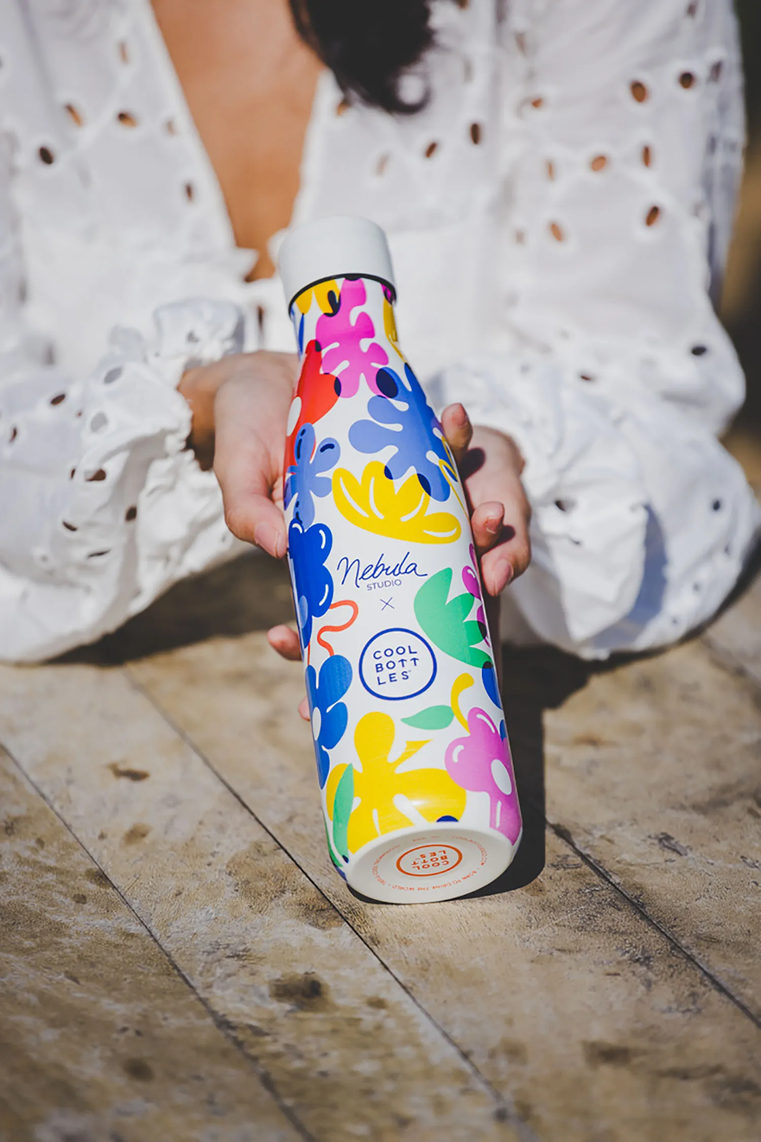 Термос-термобутылка Cool Bottles Nebula Studio Floral Madness 500 мл