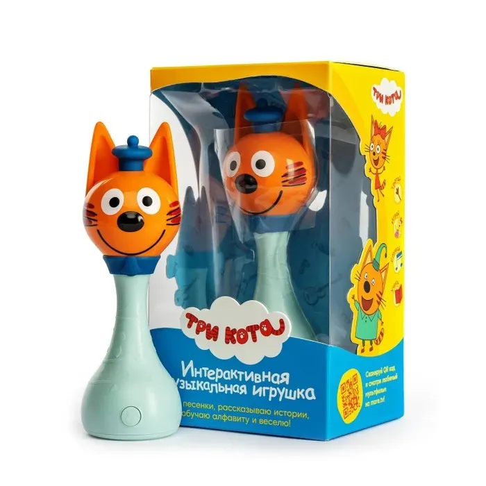 Интерактивная музыкальная игрушка Alilo Три кота Коржик 60048