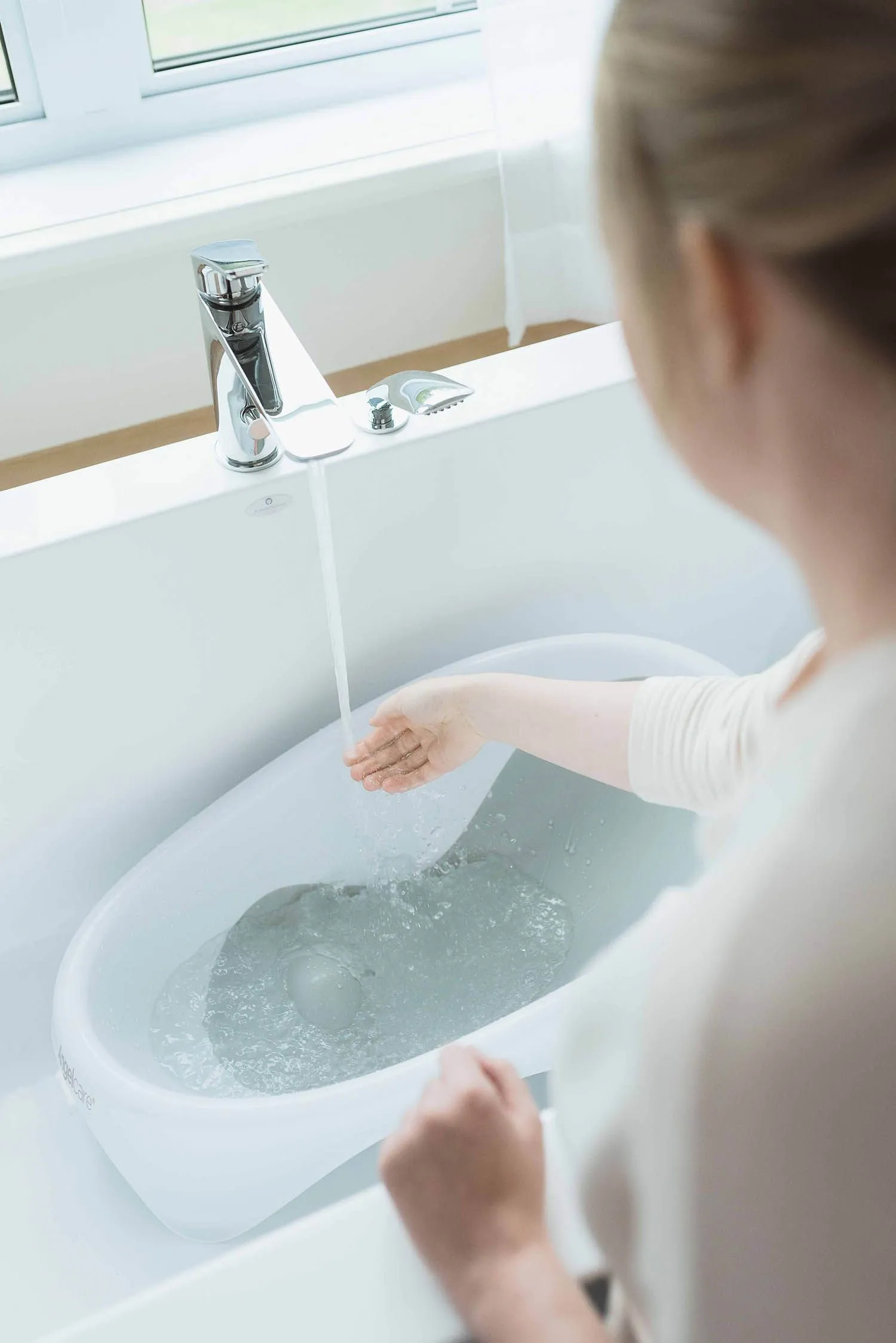 Ванночка-лежак Angelcare для купания 2 в 1 Baby Bathtub