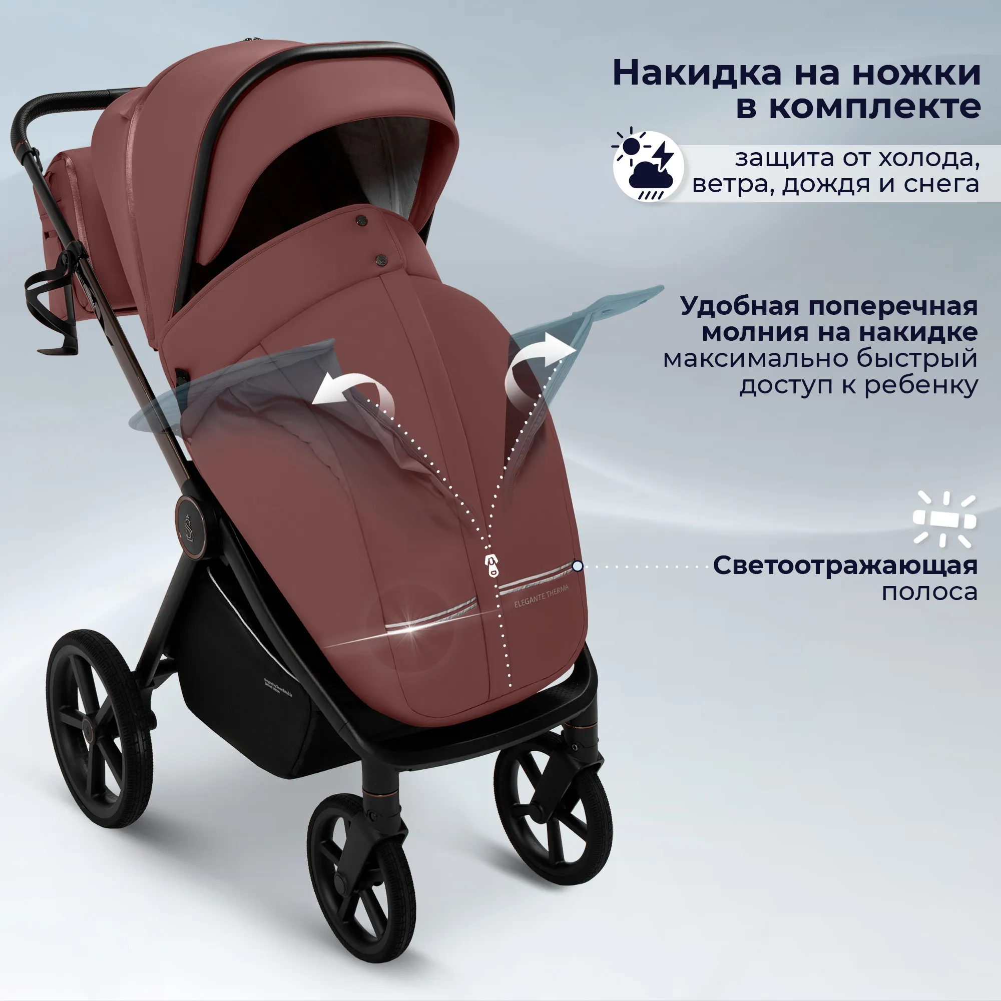Коляска 2 в 1 SBL / Sweet Baby Elegante Therma