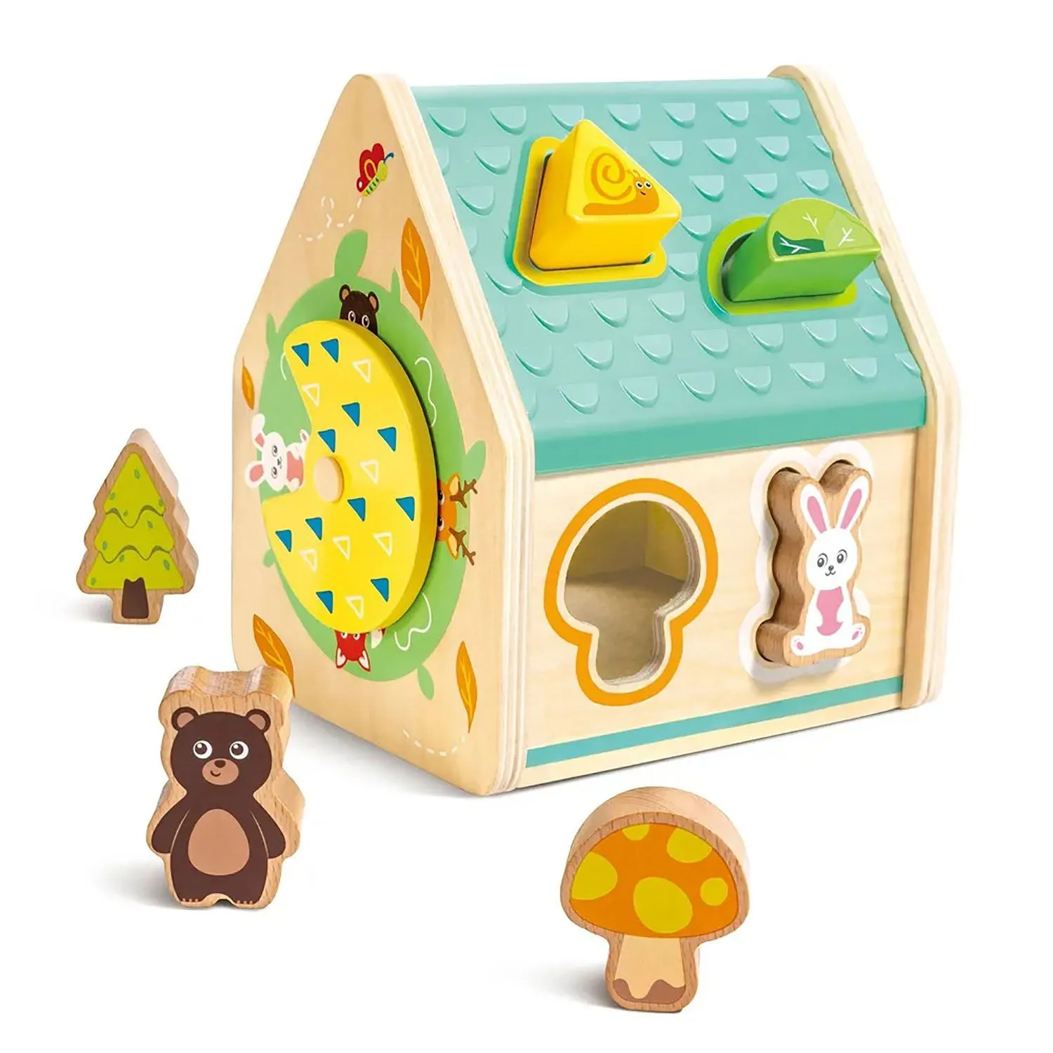 Игрушка HAPE развивающий Cортер «Домик на дереве» E0515_HP