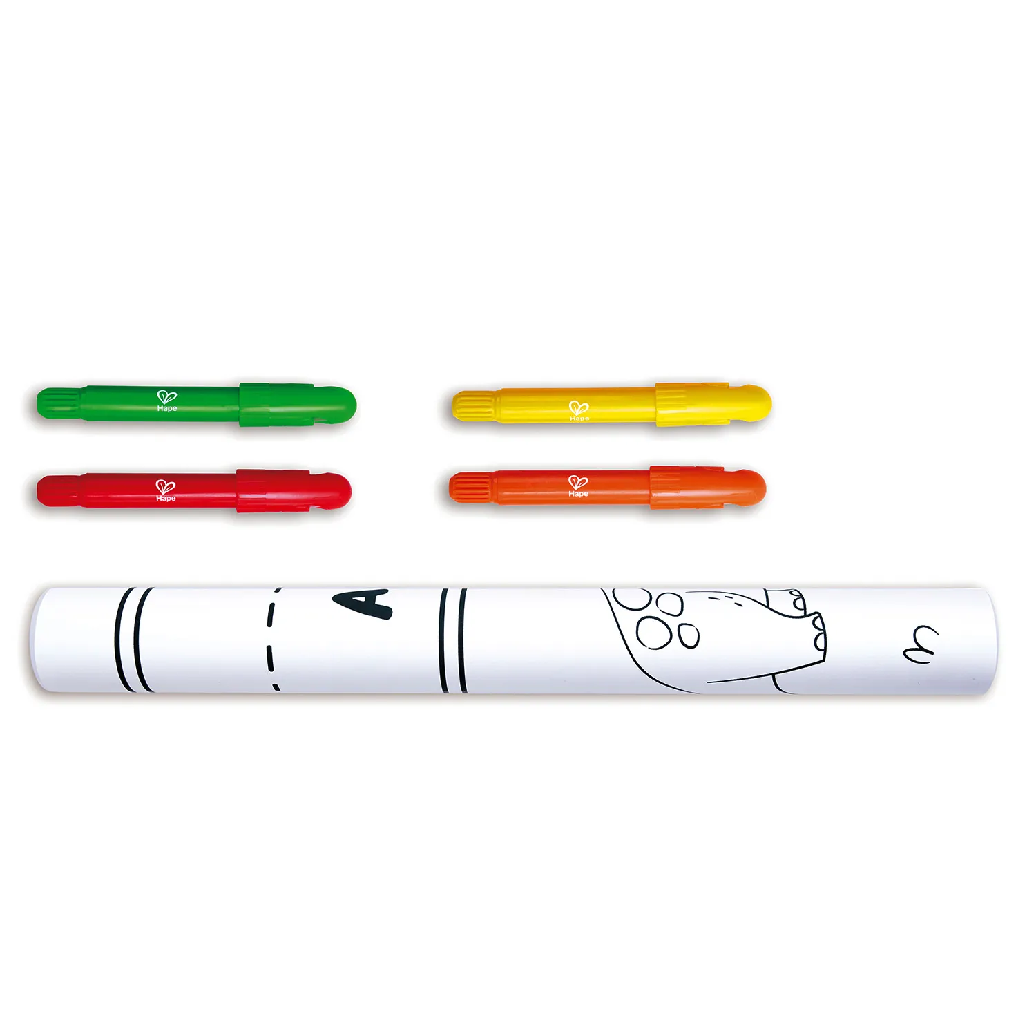 Набор большой игровой HAPE «Юный Пикассо» Раскрась мир Юрского периода E2017_HP