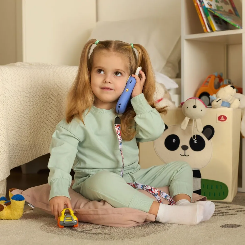 Интерактивная игрушка Alilo Телефон Ушастик-Лапочка P3 фиолетовый 60420