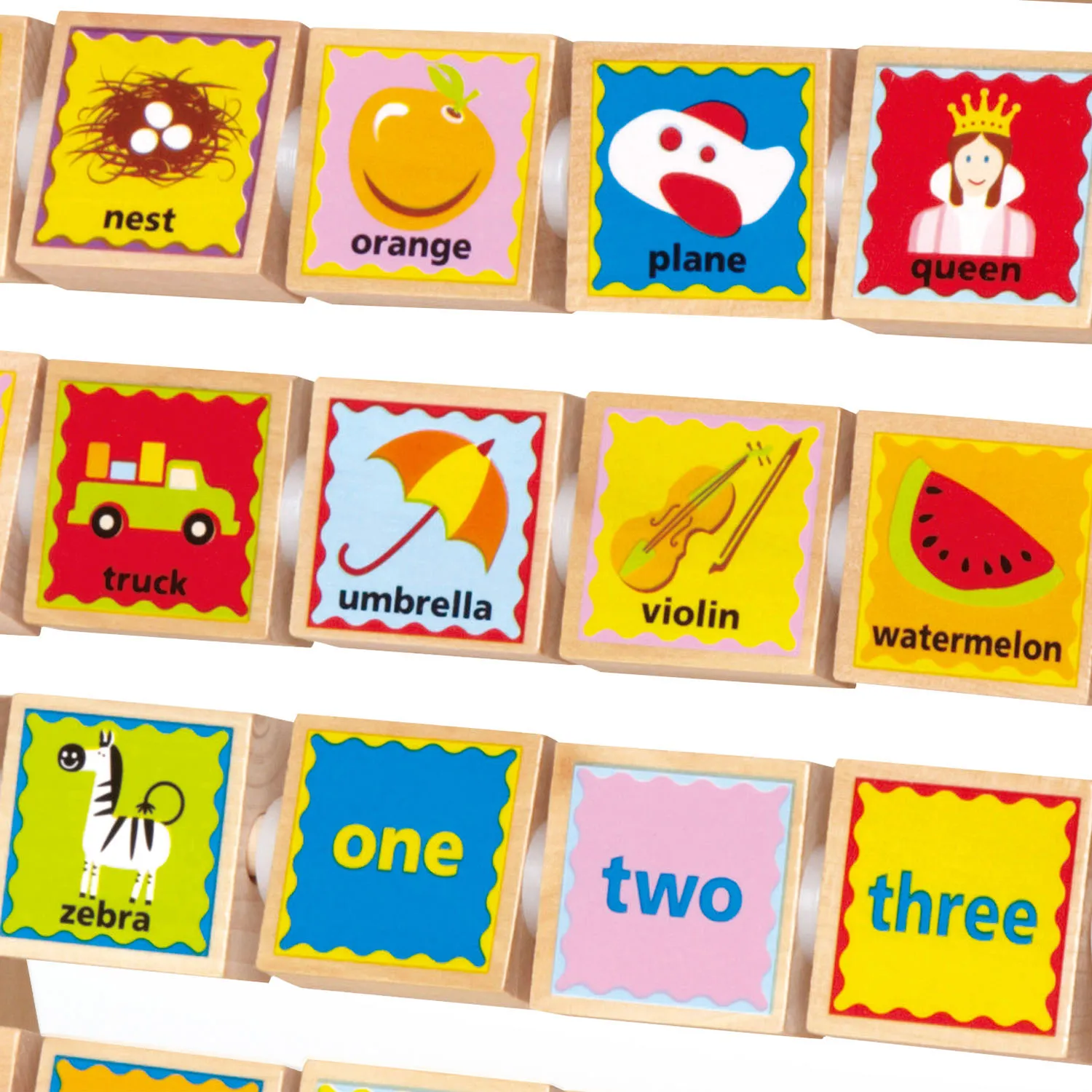 Набор игровой Hape «Счеты» Английский алфавит E1002_HP