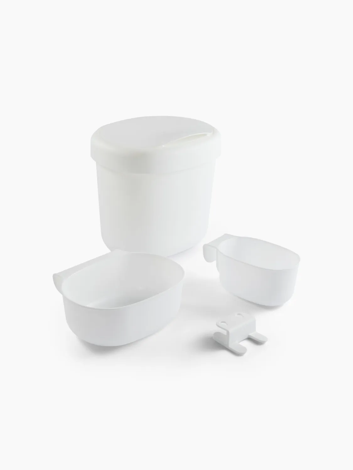 Набор органайзеров Happy Baby для детской кроватки белый (white) 40114. Изображение 1