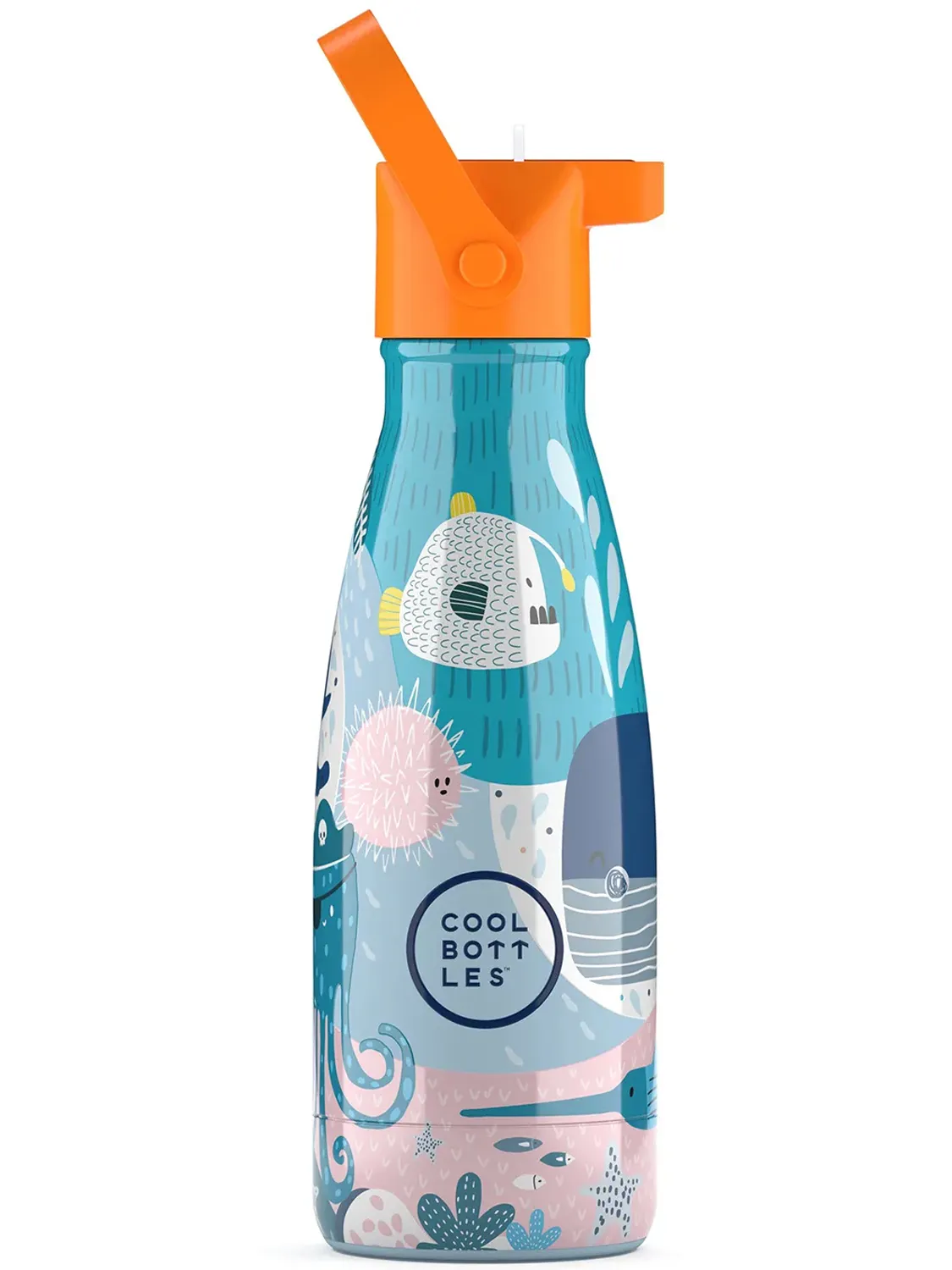 Термос–термобутылка Cool Bottles Kids серия Animals Sea World 260 мл CBBK26SW